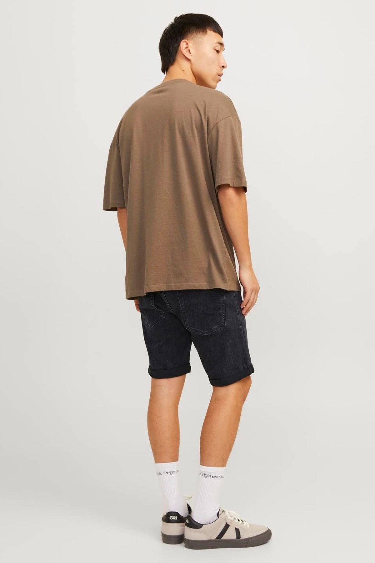 Jack & Jones Erkek Kot Şort 12250177 Siyah