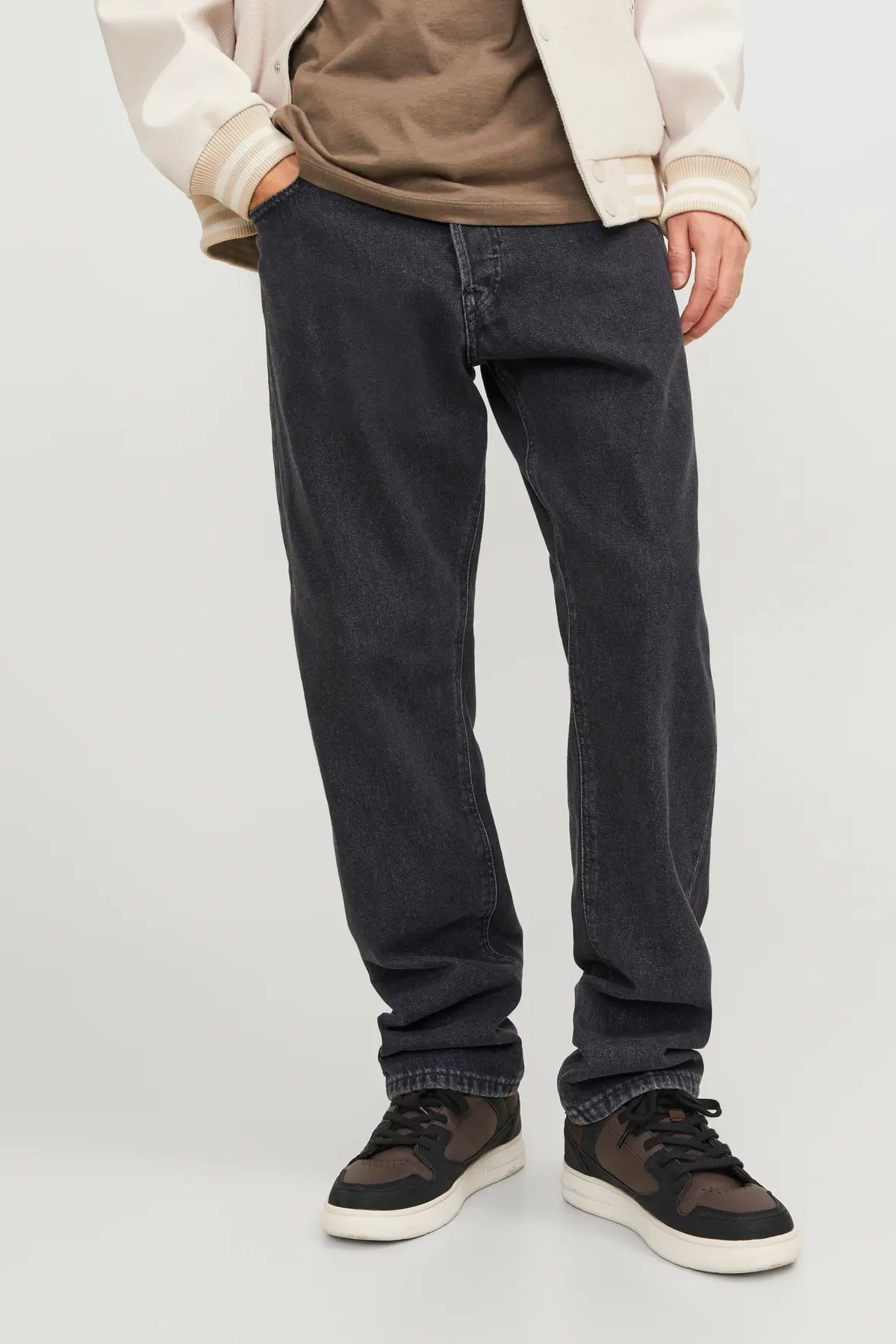 Jack & Jones Jjichris Erkek Jeans 12250230 Siyah