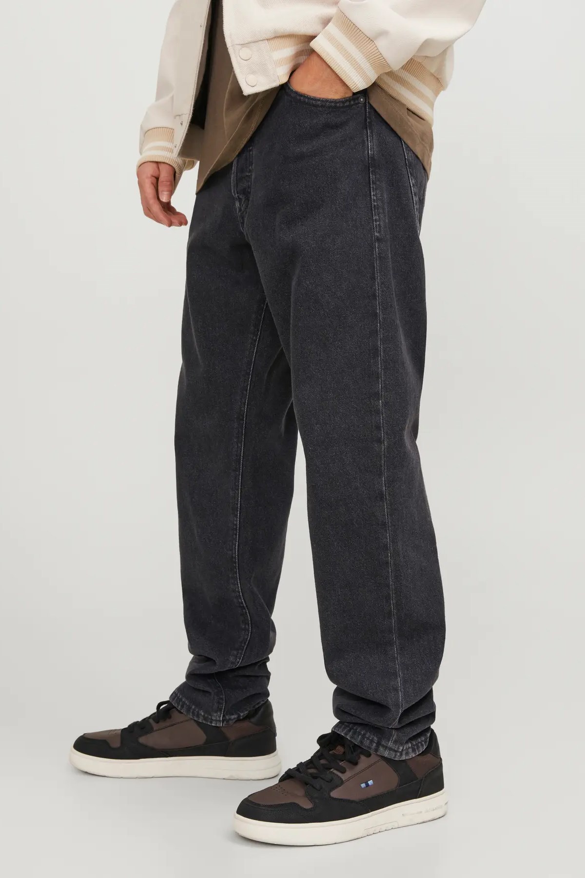 Jack & Jones Jjichris Erkek Jeans 12250230 Siyah