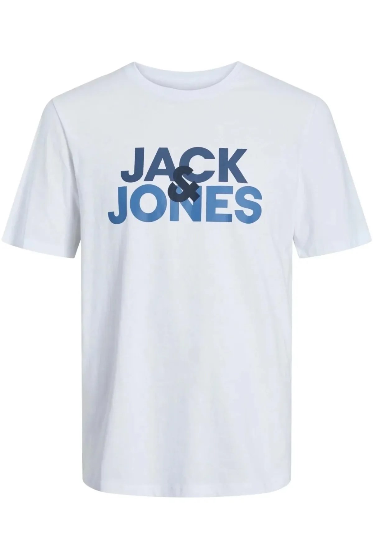 Jack & Jones Erkek Tişört 12250263 Beyaz