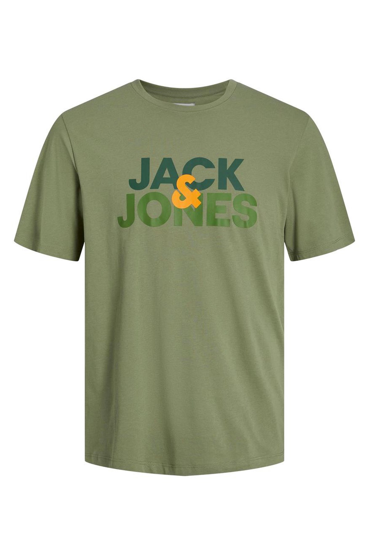 Jack & Jones Erkek Tişört 12250263 Yeşil