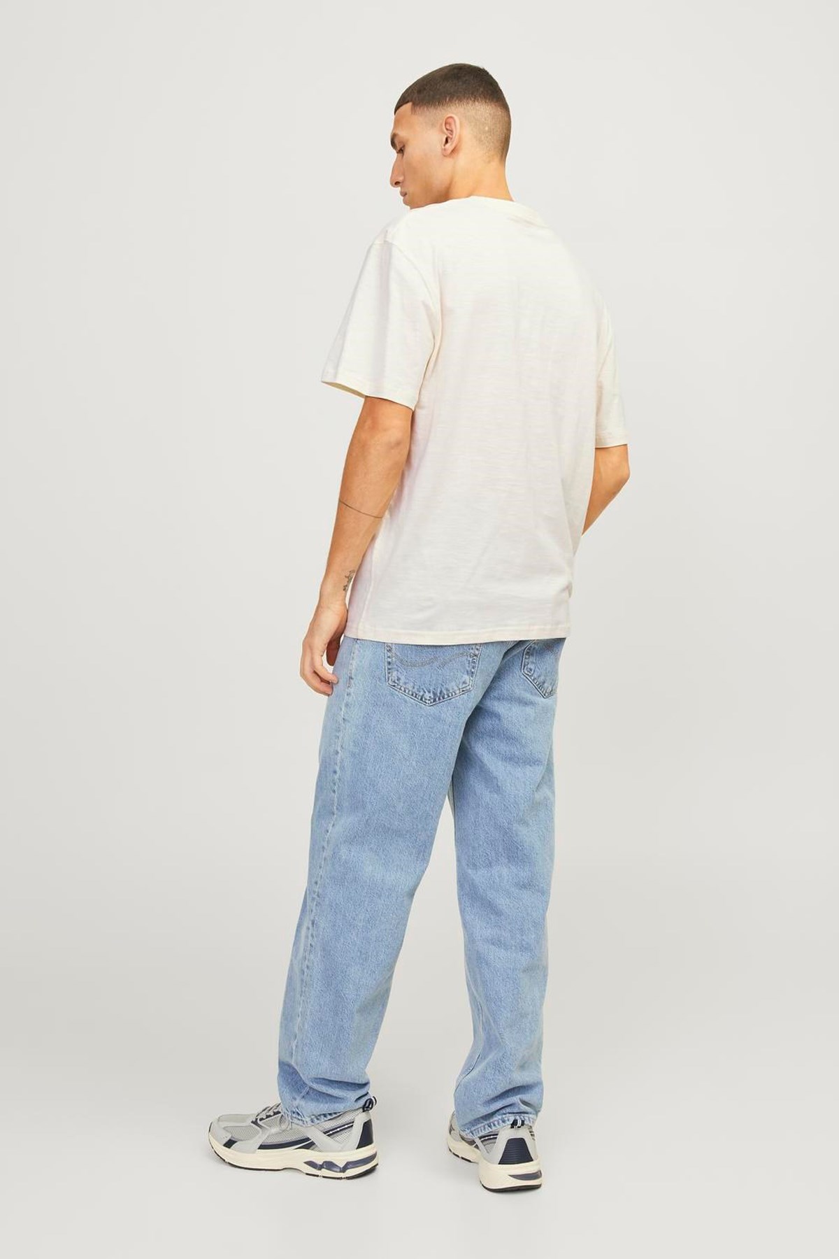 Jack & Jones Erkek Tişört 12250436 Bej