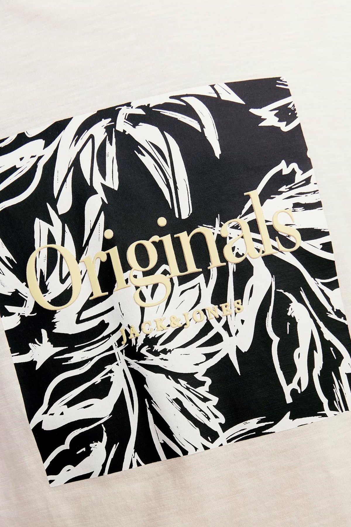 Jack & Jones Erkek Tişört 12250436 Bej