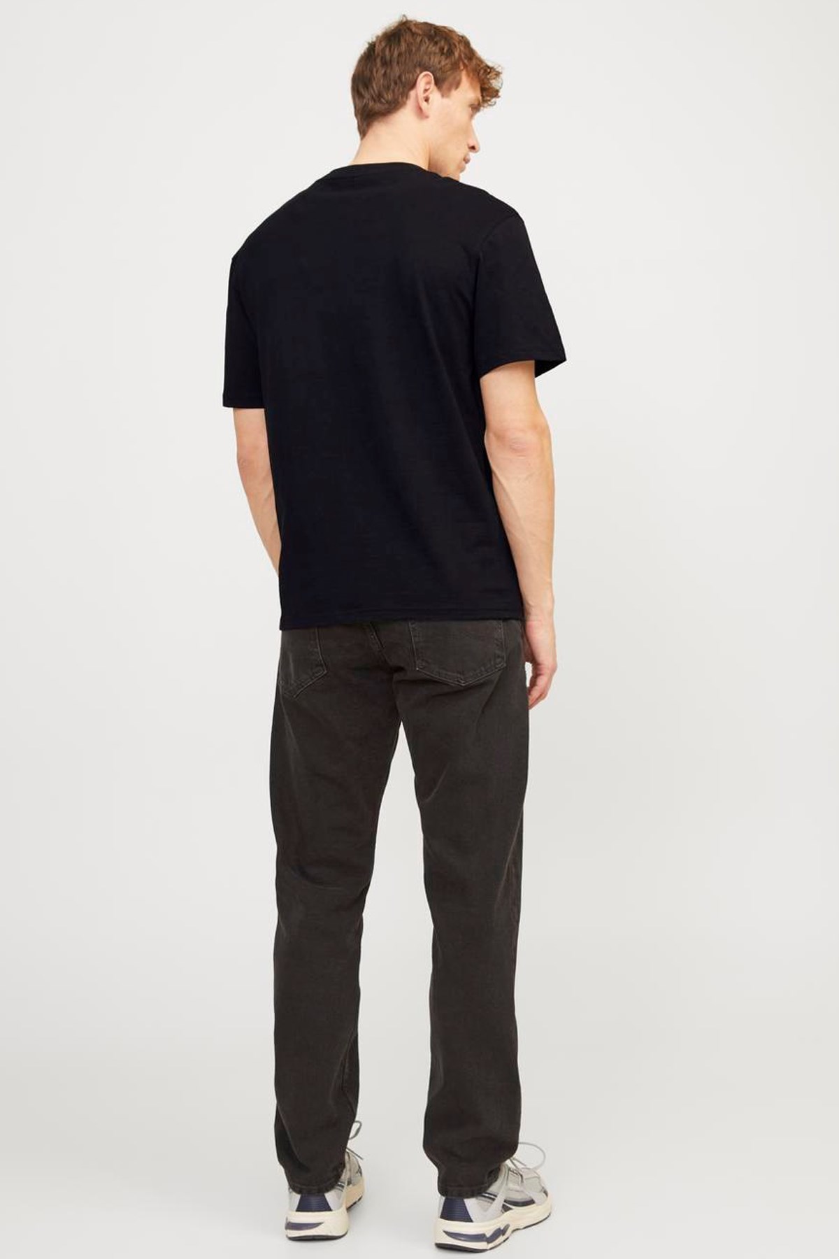 Jack & Jones Erkek Tişört 12250436 Siyah