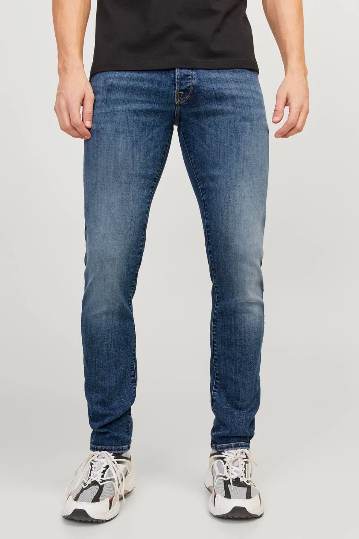 Jack & Jones Jjiglenn Jjfox Erkek Jean 12250486 Mavi