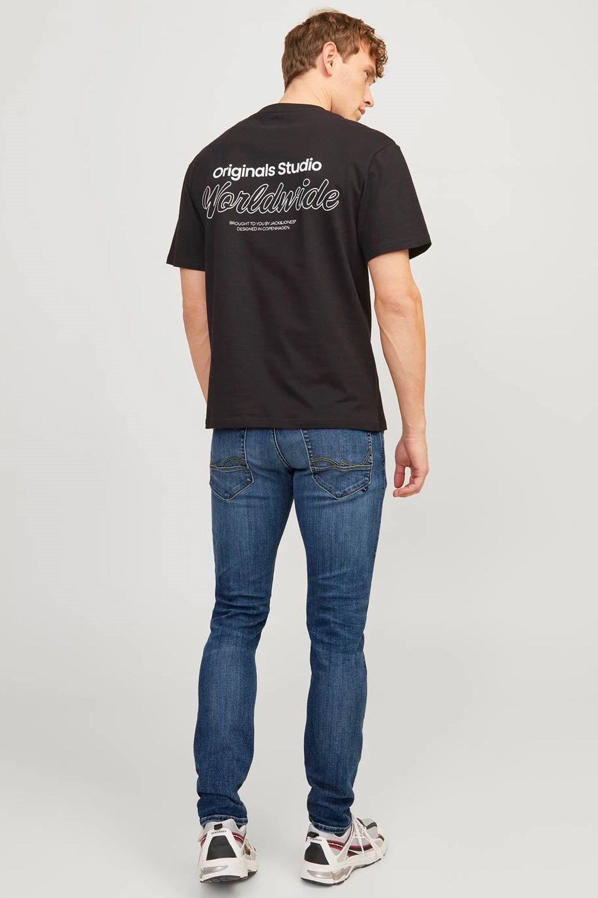 Jack & Jones Jjiglenn Jjfox Erkek Jean 12250486 Mavi