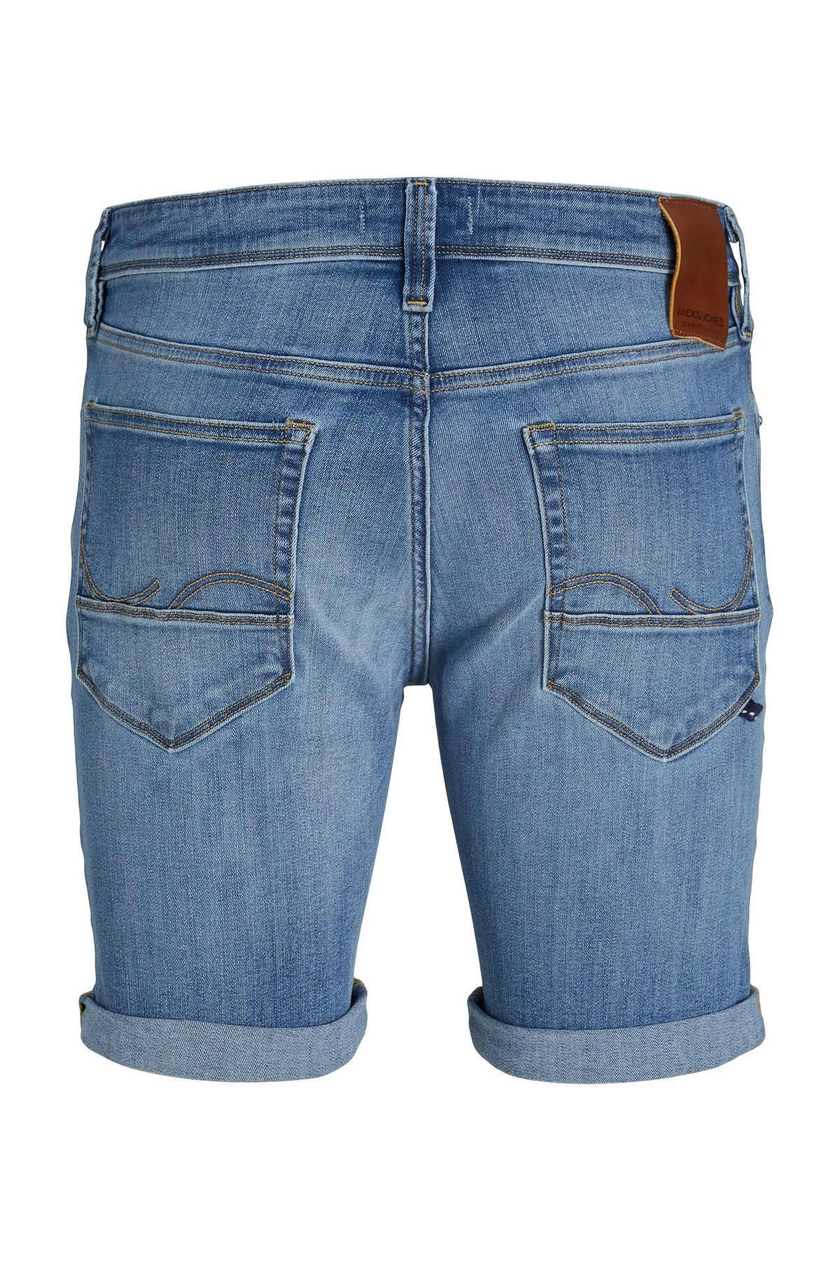 Jack & Jones Erkek Kot Şort 12250488 Mavi