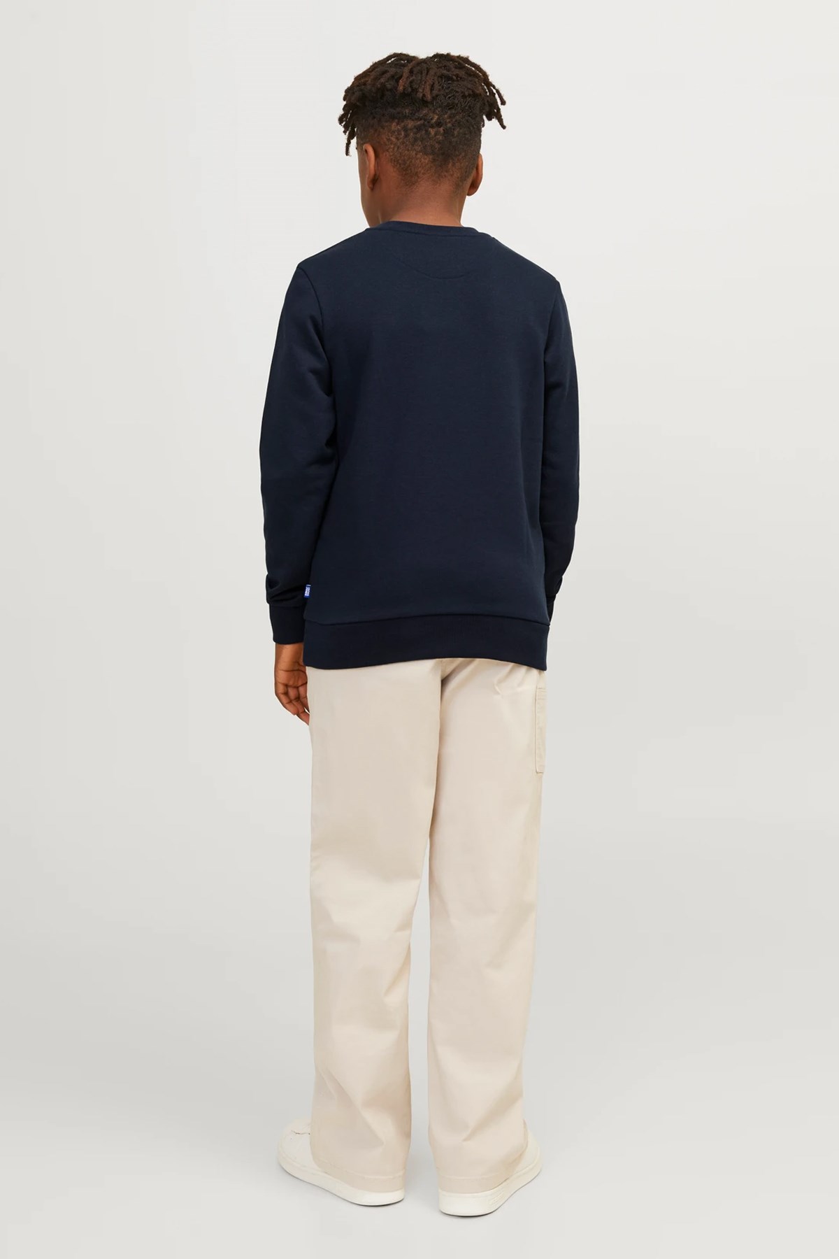 Jack & Jones Jjebradley Çocuk Sweatshirt 12250530 Lacivert