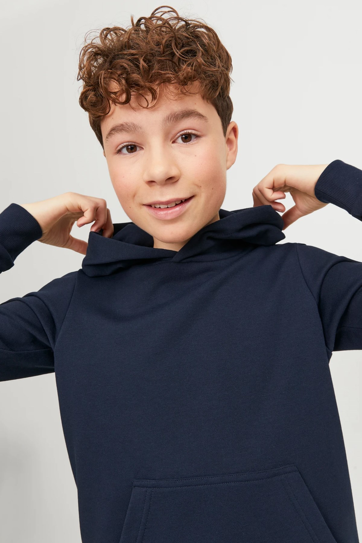 Jack & Jones Jjebradley Çocuk Sweatshirt 12250531 Lacivert