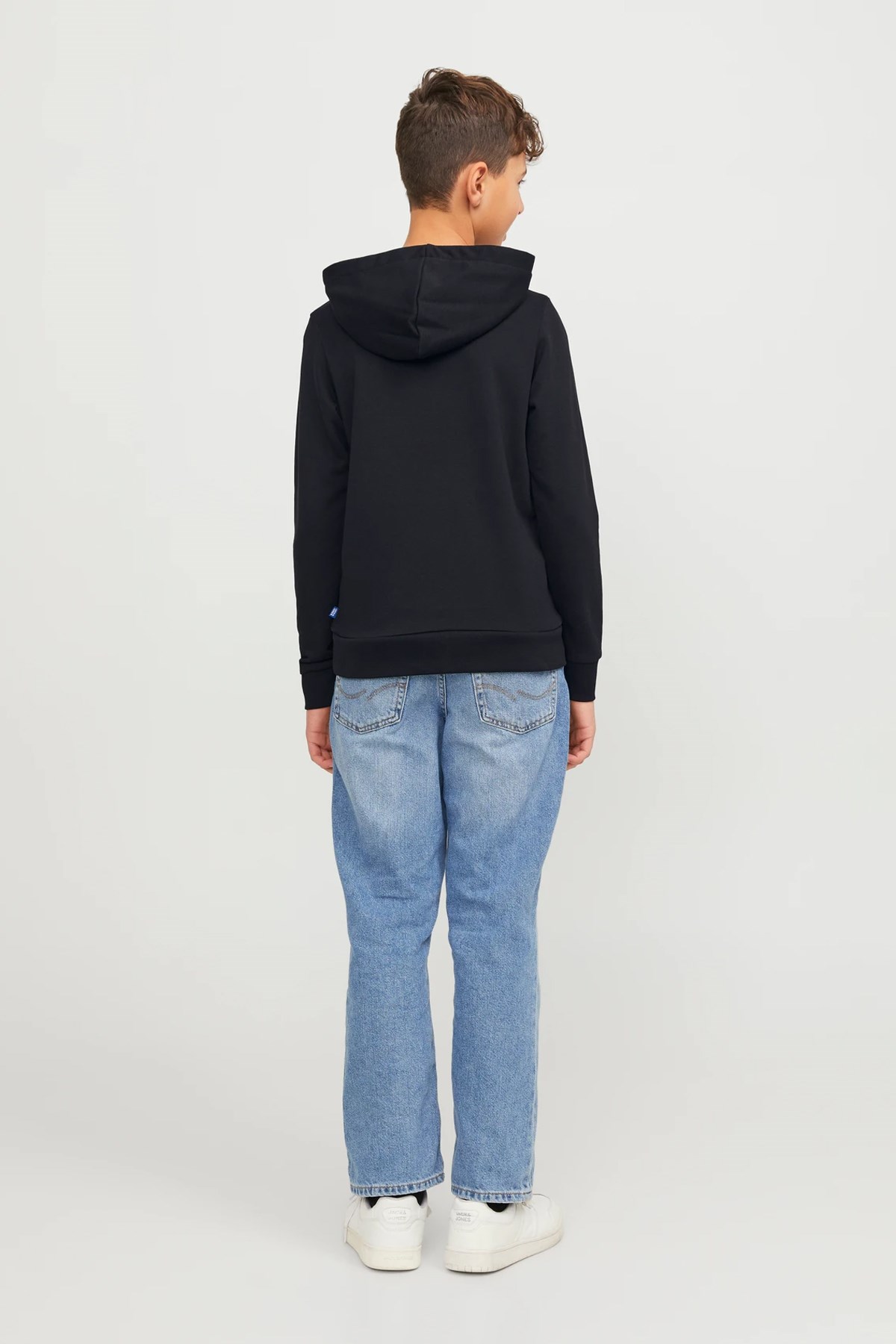 Jack & Jones Jjebradley Çocuk Sweatshirt 12250531 Siyah