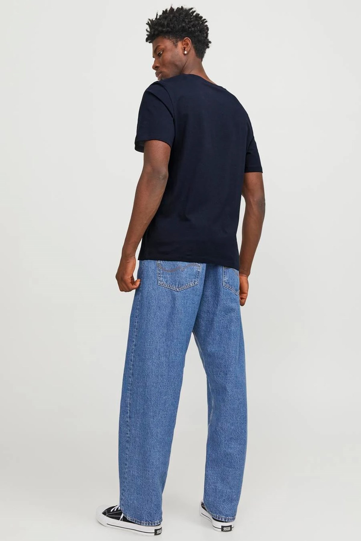 Jack & Jones Erkek Tişört 12250683 Lacivert