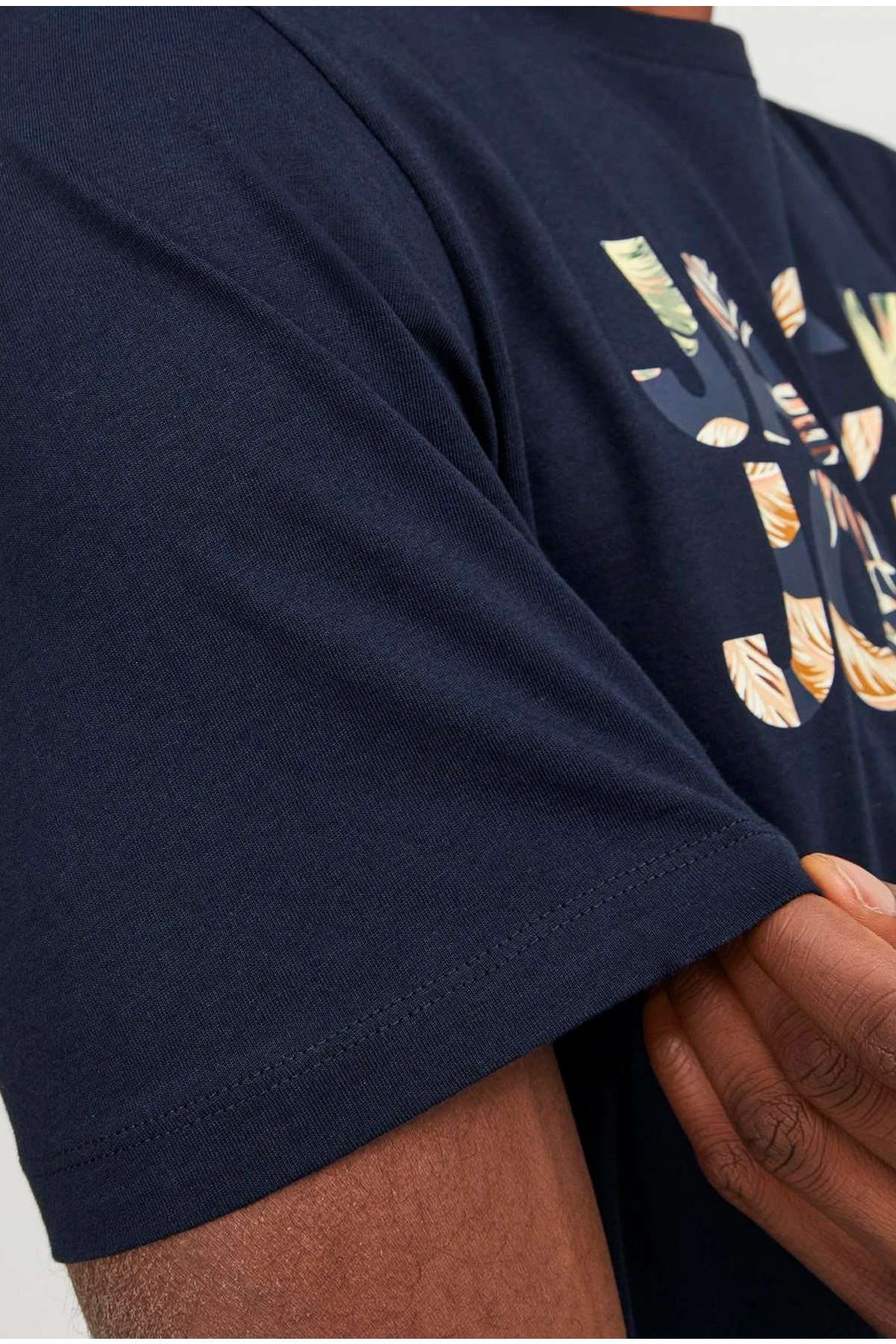 Jack & Jones Erkek Tişört 12250683 Lacivert