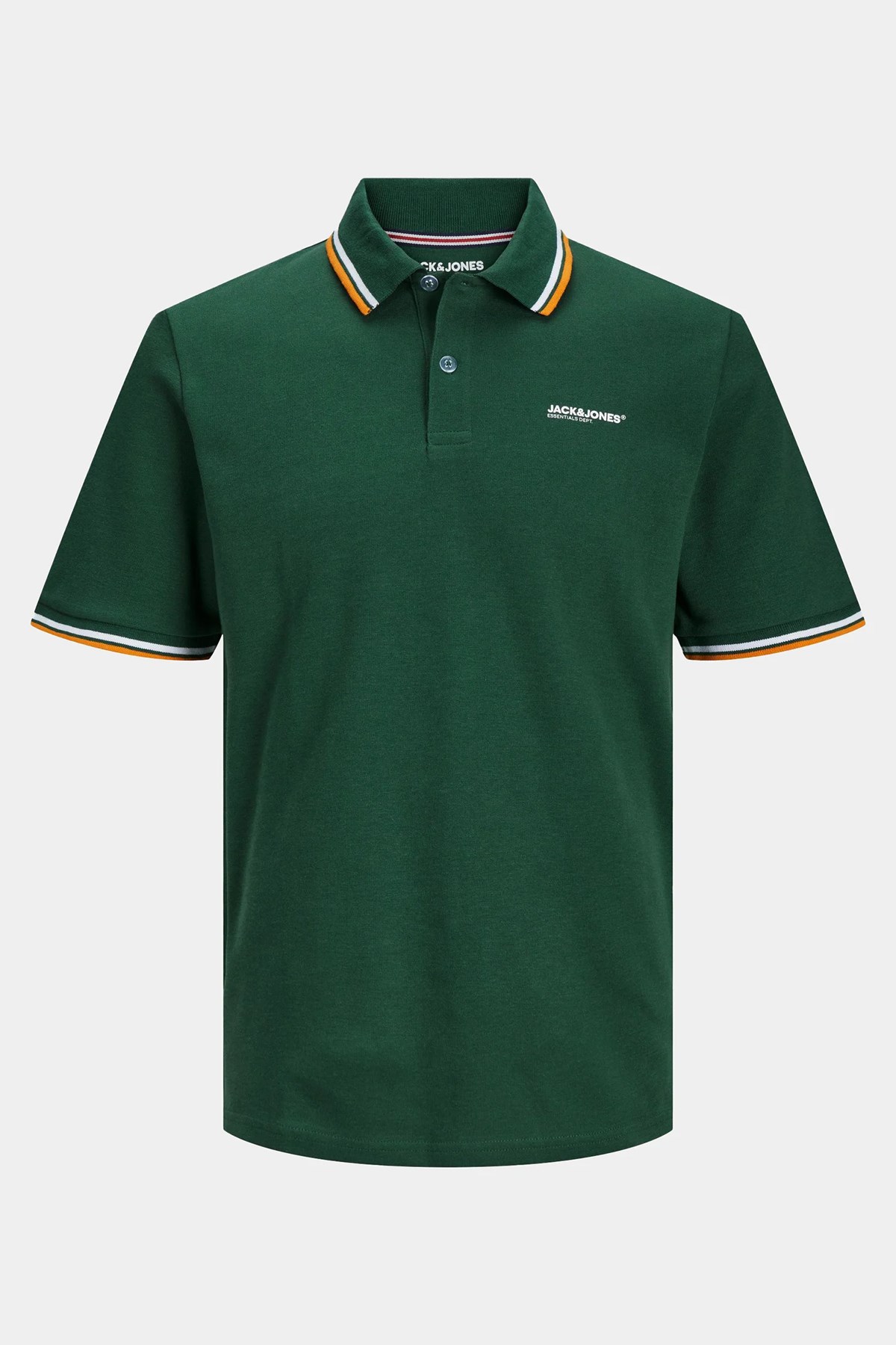 Jack & Jones Erkek Polo Yaka Tişört 12250736 Yeşil