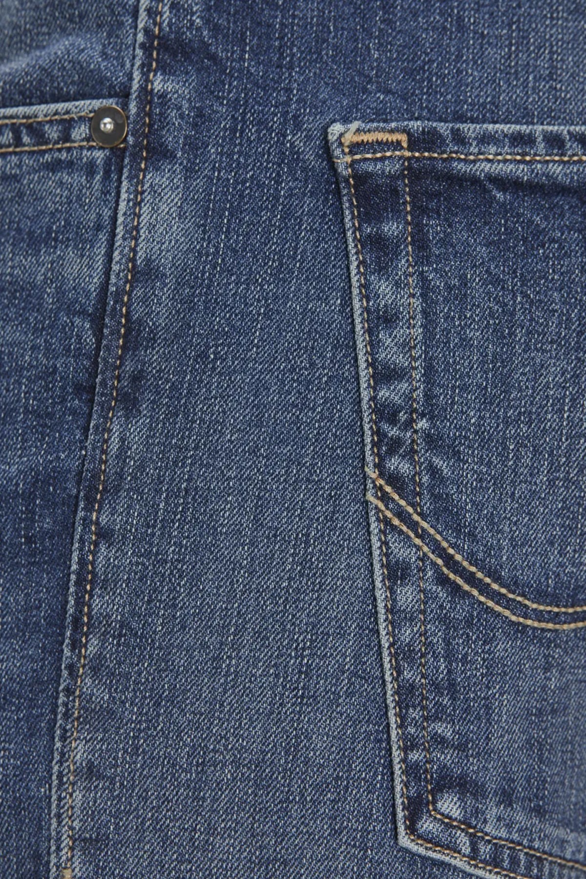 Jack & Jones Jjiglenn Erkek Kot Pantolon 12250905 Mavi