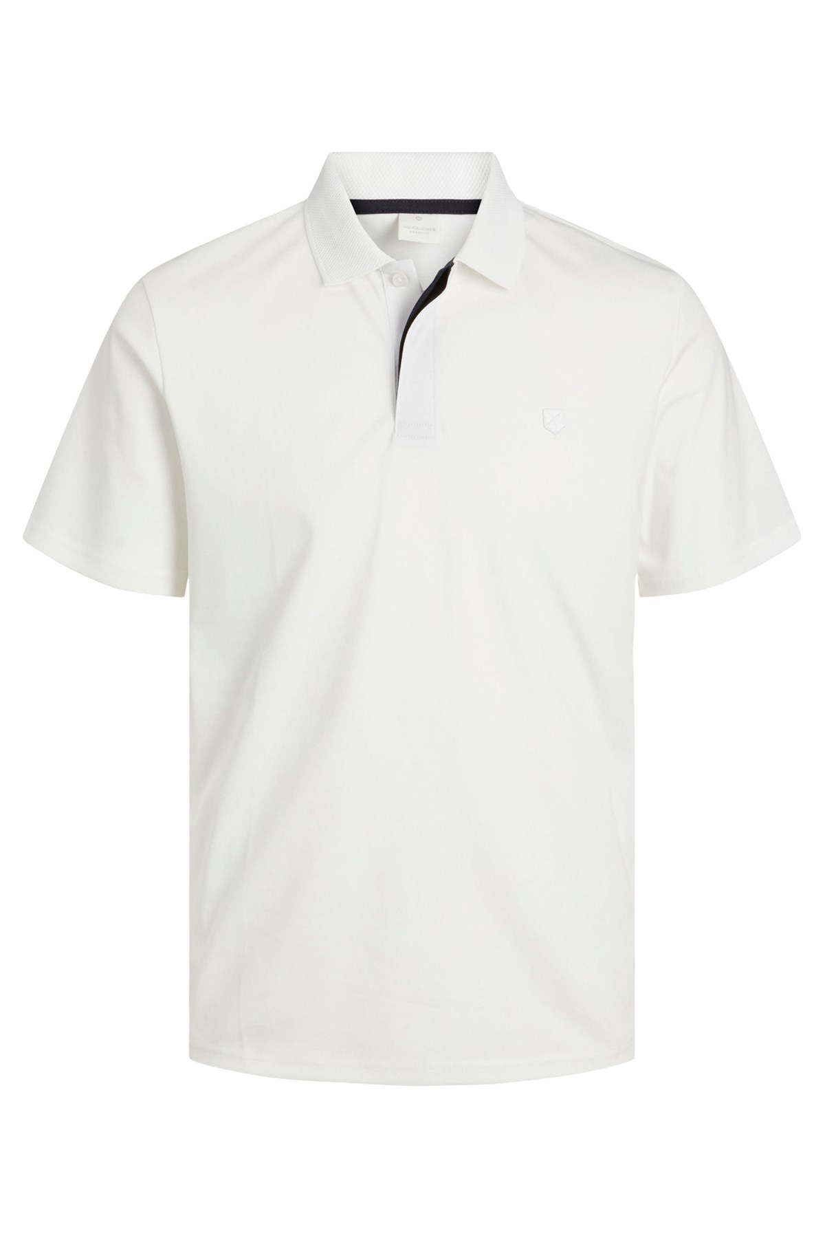 Jack & Jones Erkek Polo Yaka Tişört 12251180 Beyaz