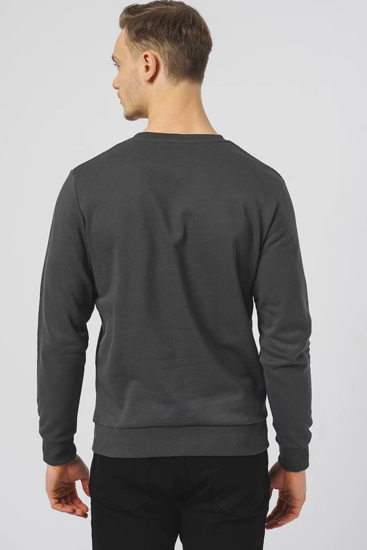 Jack & Jones Erkek Sweatshirts 12251309 Siyah