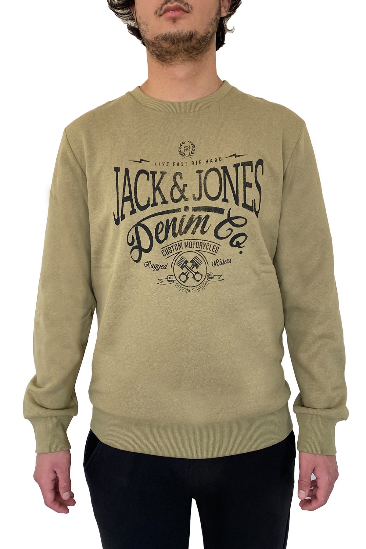 Jack & Jones Erkek Sweatshirts 12251309 Yeşil