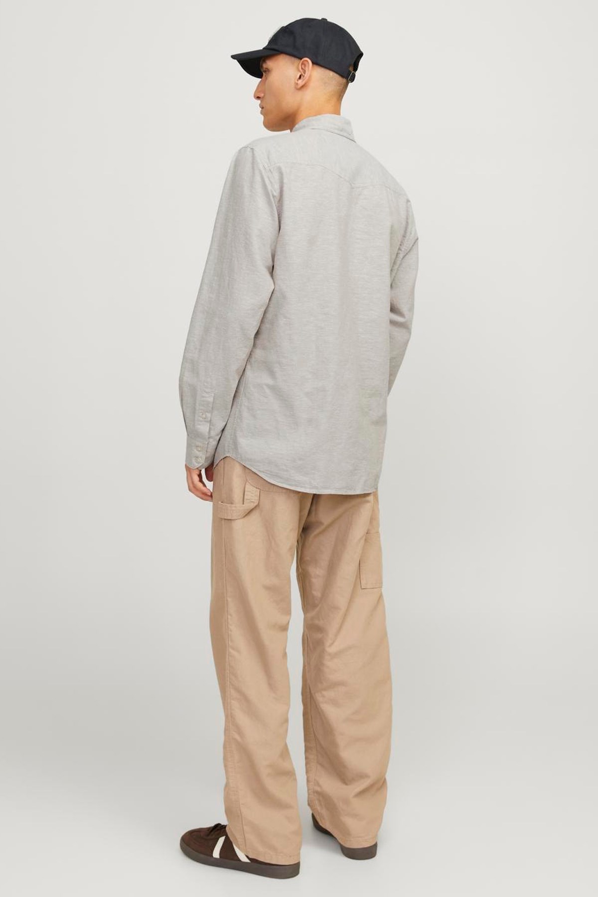 Jack & Jones Erkek Gömlek 12251713 Bej