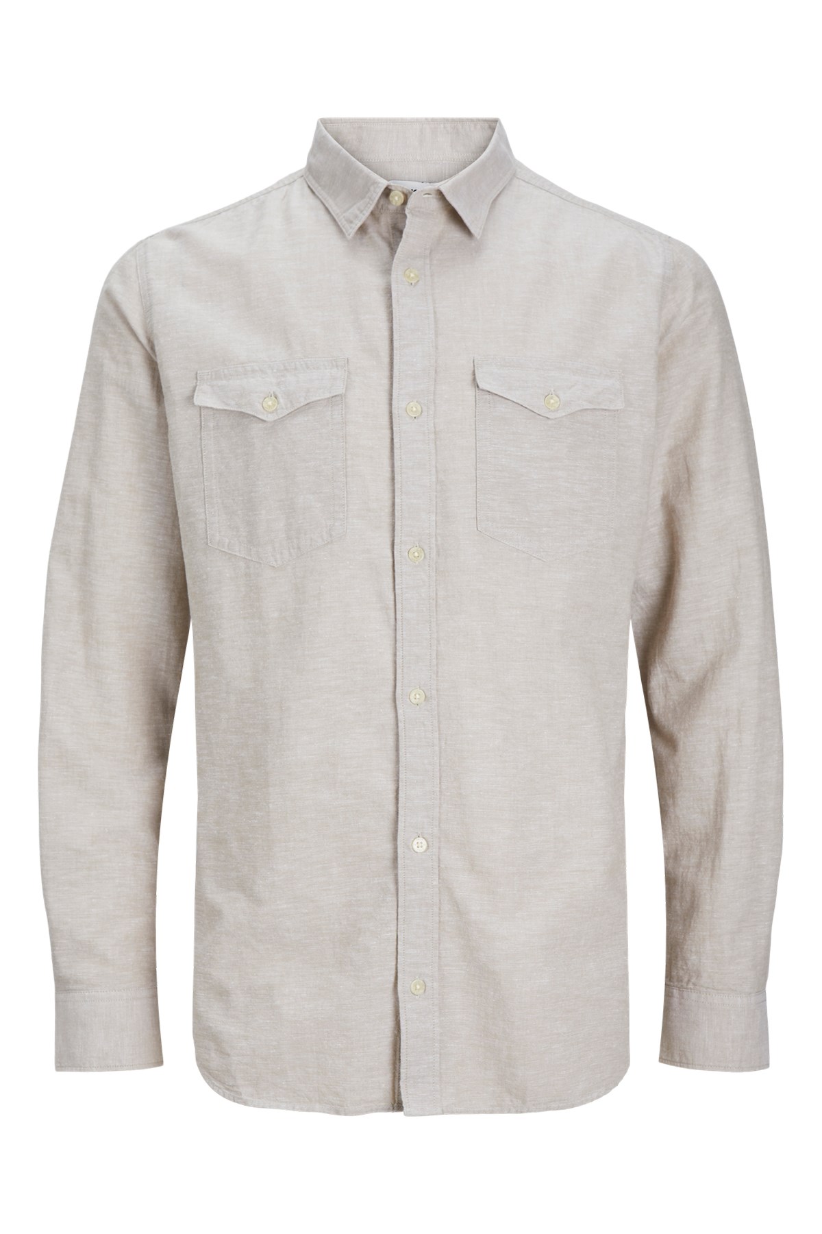 Jack & Jones Erkek Gömlek 12251713 Bej