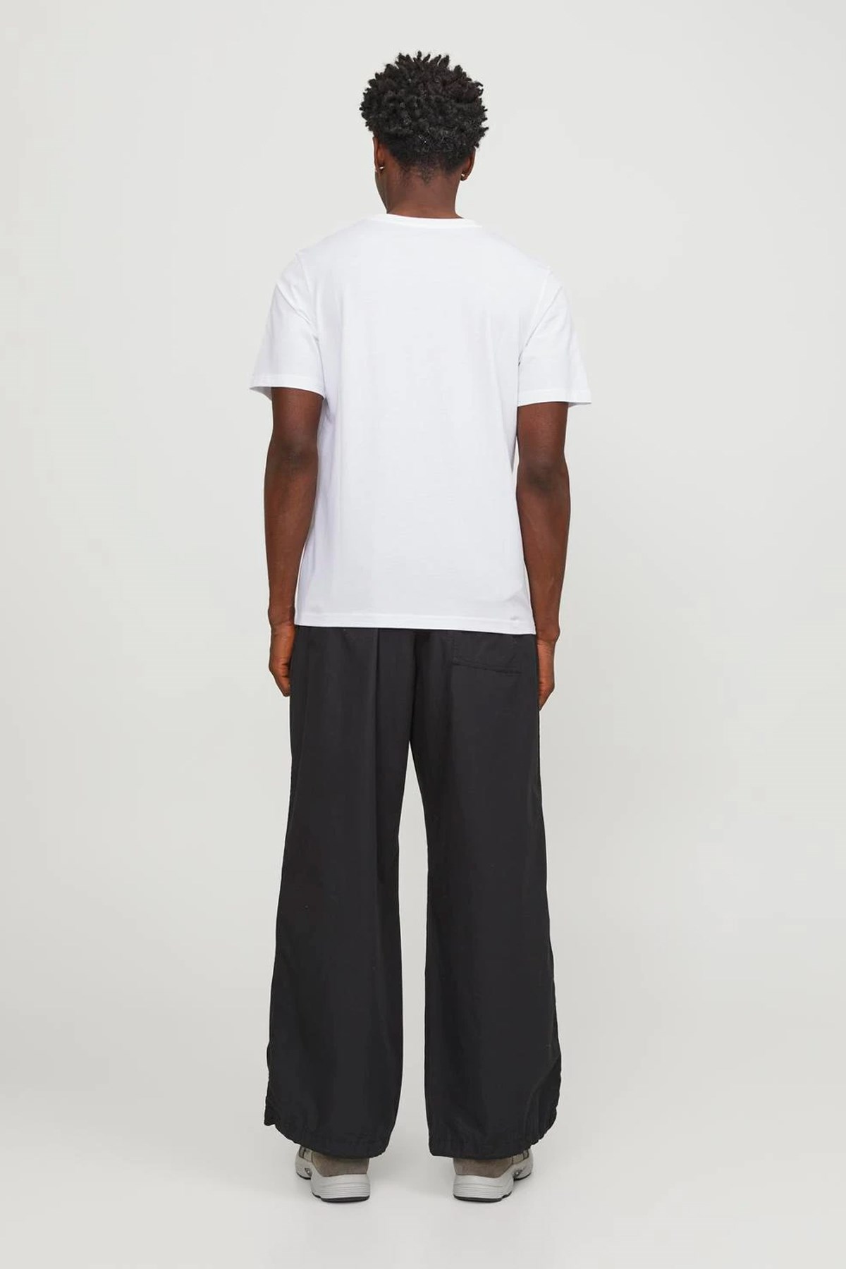 Jack & Jones Erkek Tişört 12252376 Beyaz