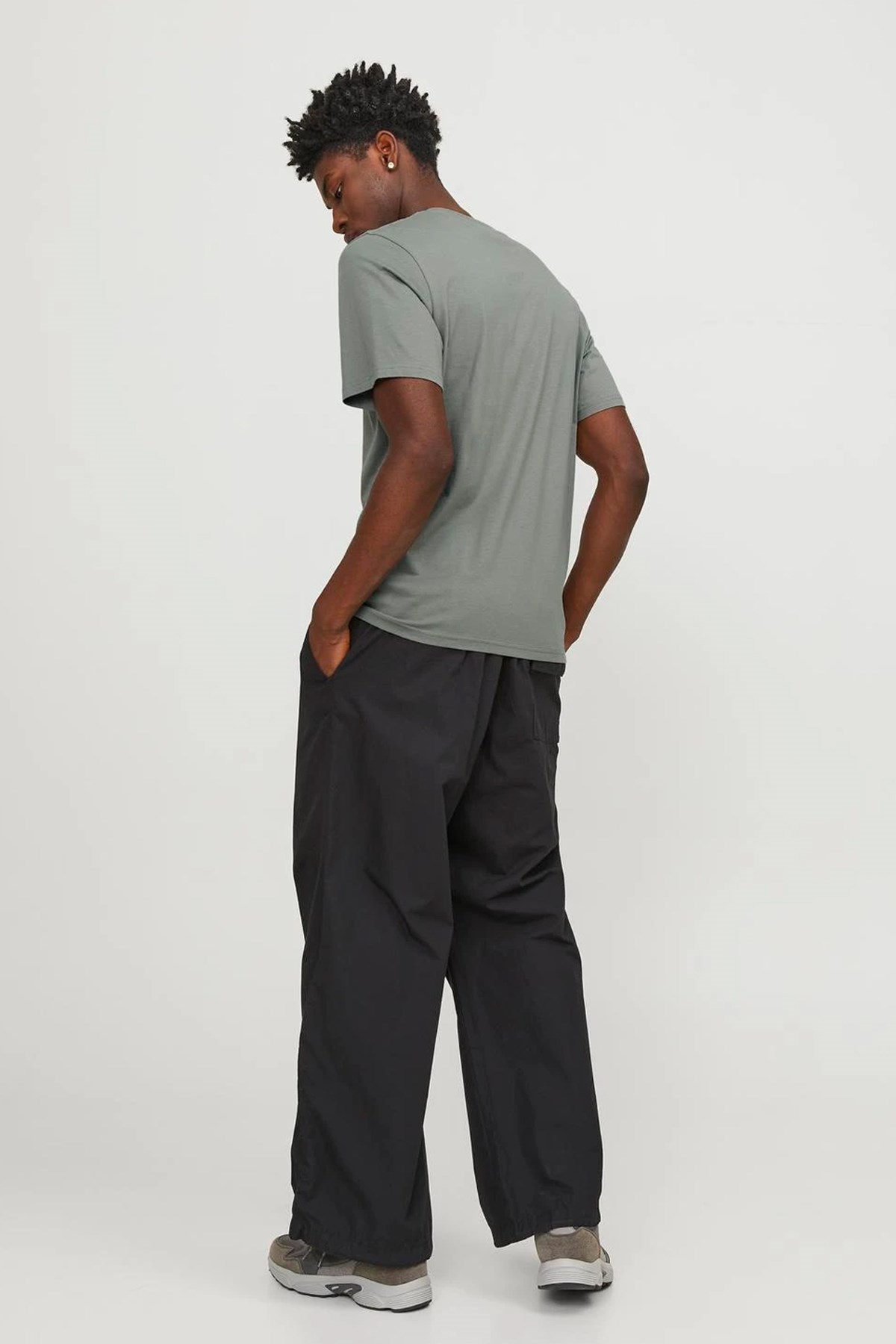 Jack & Jones Erkek Tişört 12252376 Yeşil