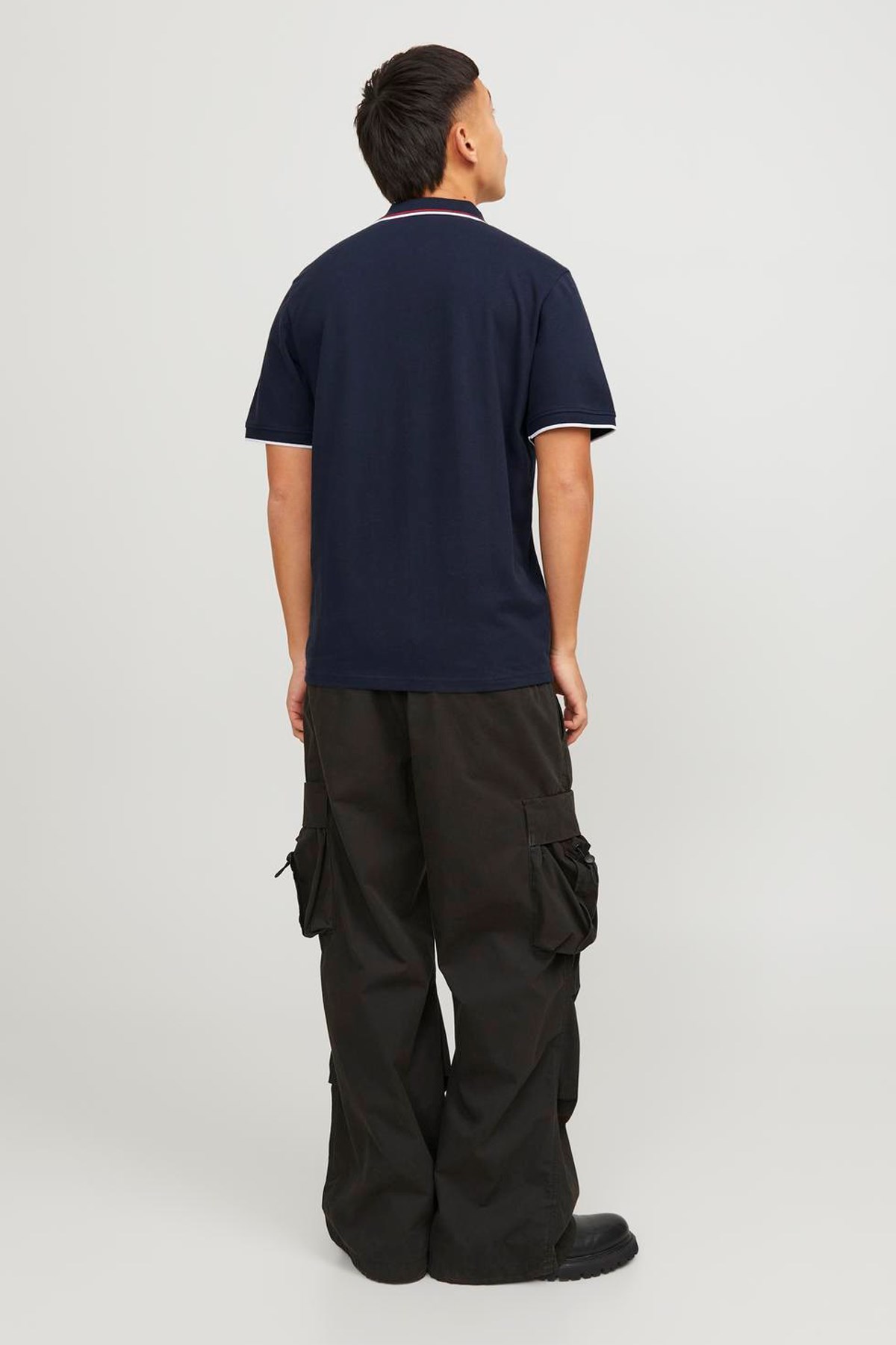 Jack & Jones Erkek Polo Yaka Tişört 12252395 Mavi