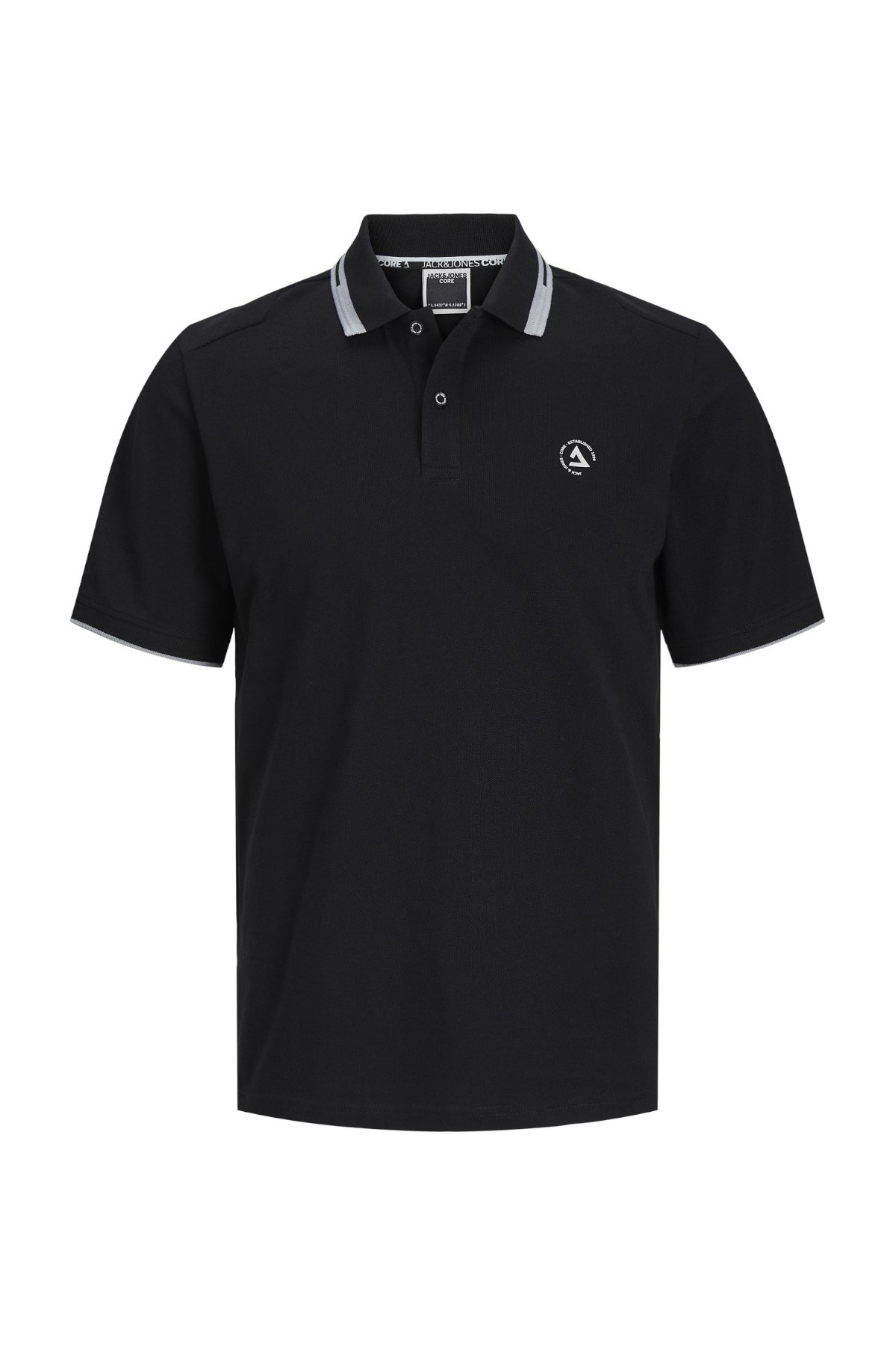 Jack & Jones Erkek Polo Yaka Tişört 12252395 Siyah