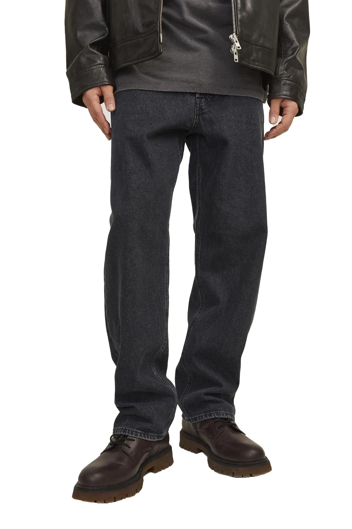 Jack & Jones Erkek Jeans 12252764 Siyah