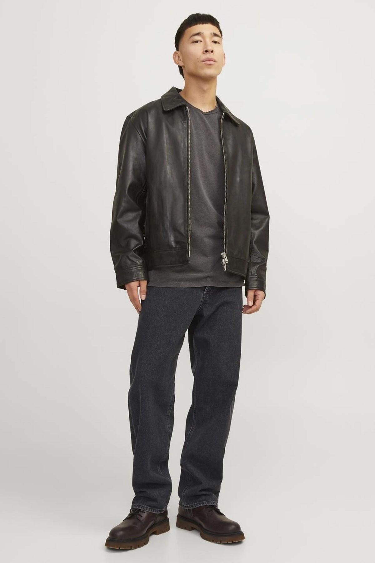 Jack & Jones Erkek Jeans 12252764 Siyah
