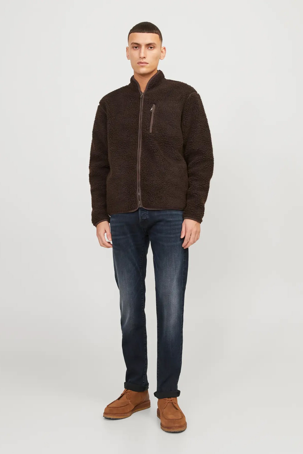 Jack & Jones Jjiglenn Erkek Jeans 12252901 Mavi