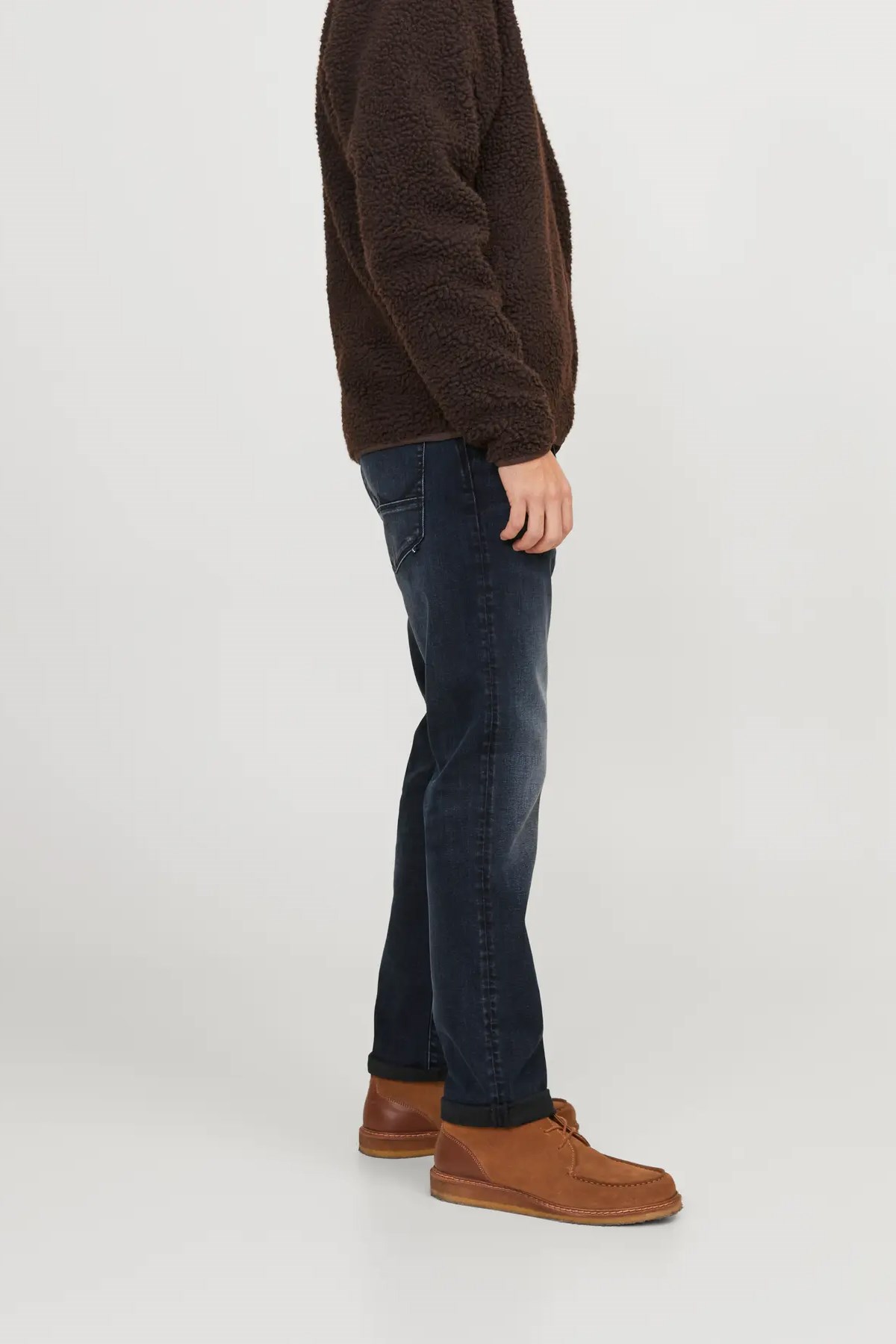 Jack & Jones Jjiglenn Erkek Jeans 12252901 Mavi