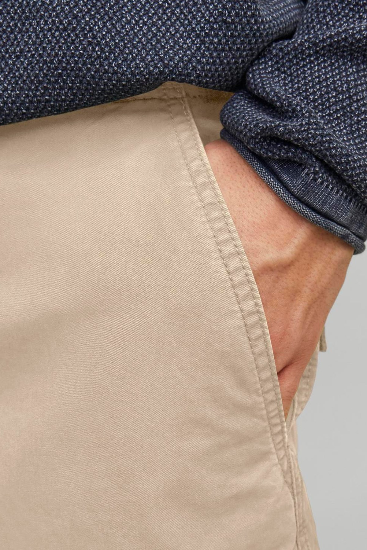 Jack & Jones Erkek Kargo Şort 12253222 Bej