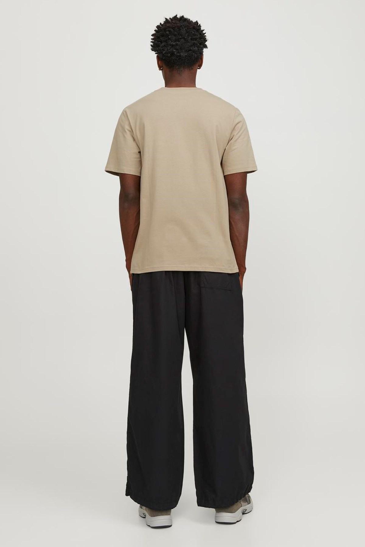 Jack & Jones Erkek Tişört 12253442 Bej