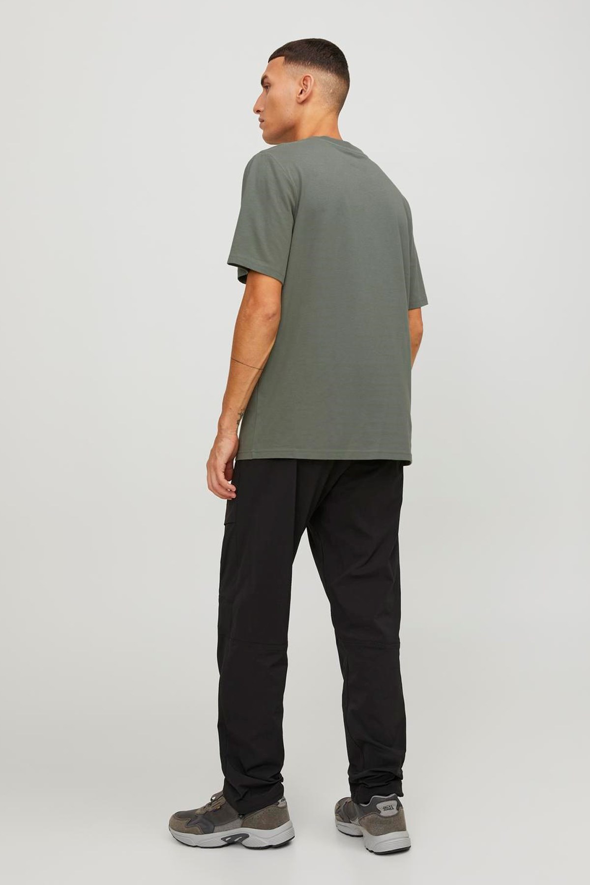 Jack & Jones Erkek Tişört 12253442 Yeşil