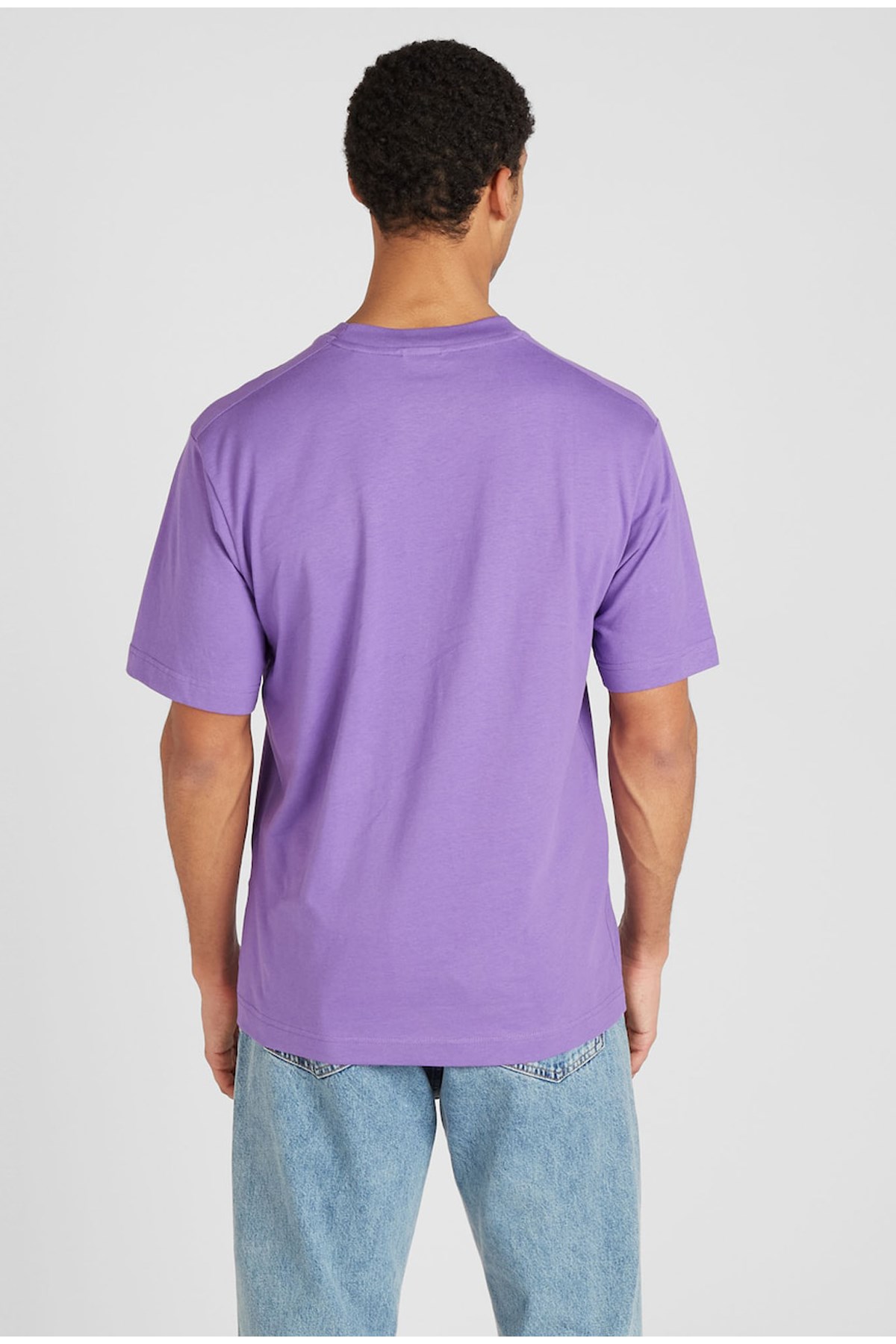 Jack & Jones Erkek Tişört 12254609 Mor
