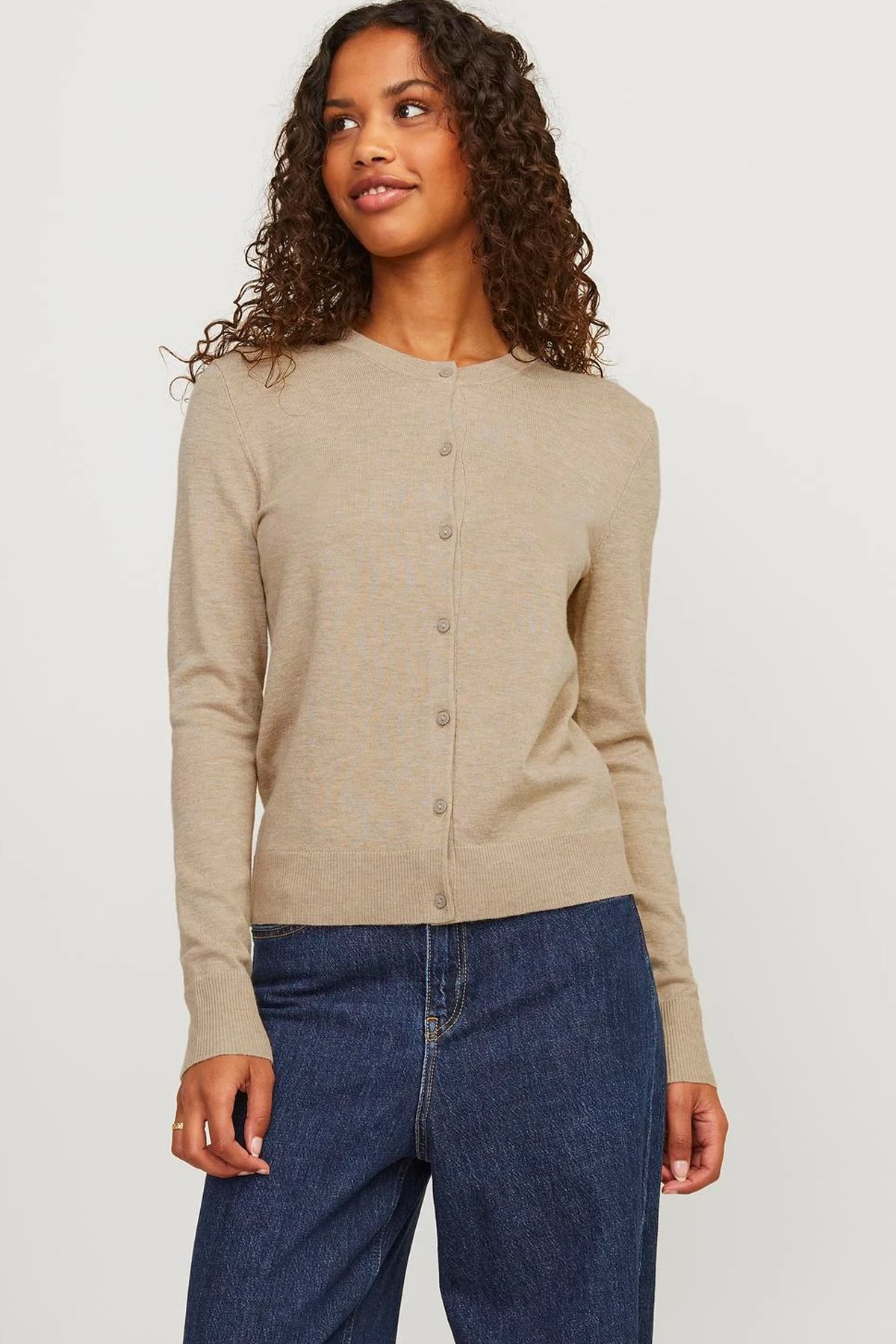 Jack & Jones Jxophelia Kadın Kazak Gri