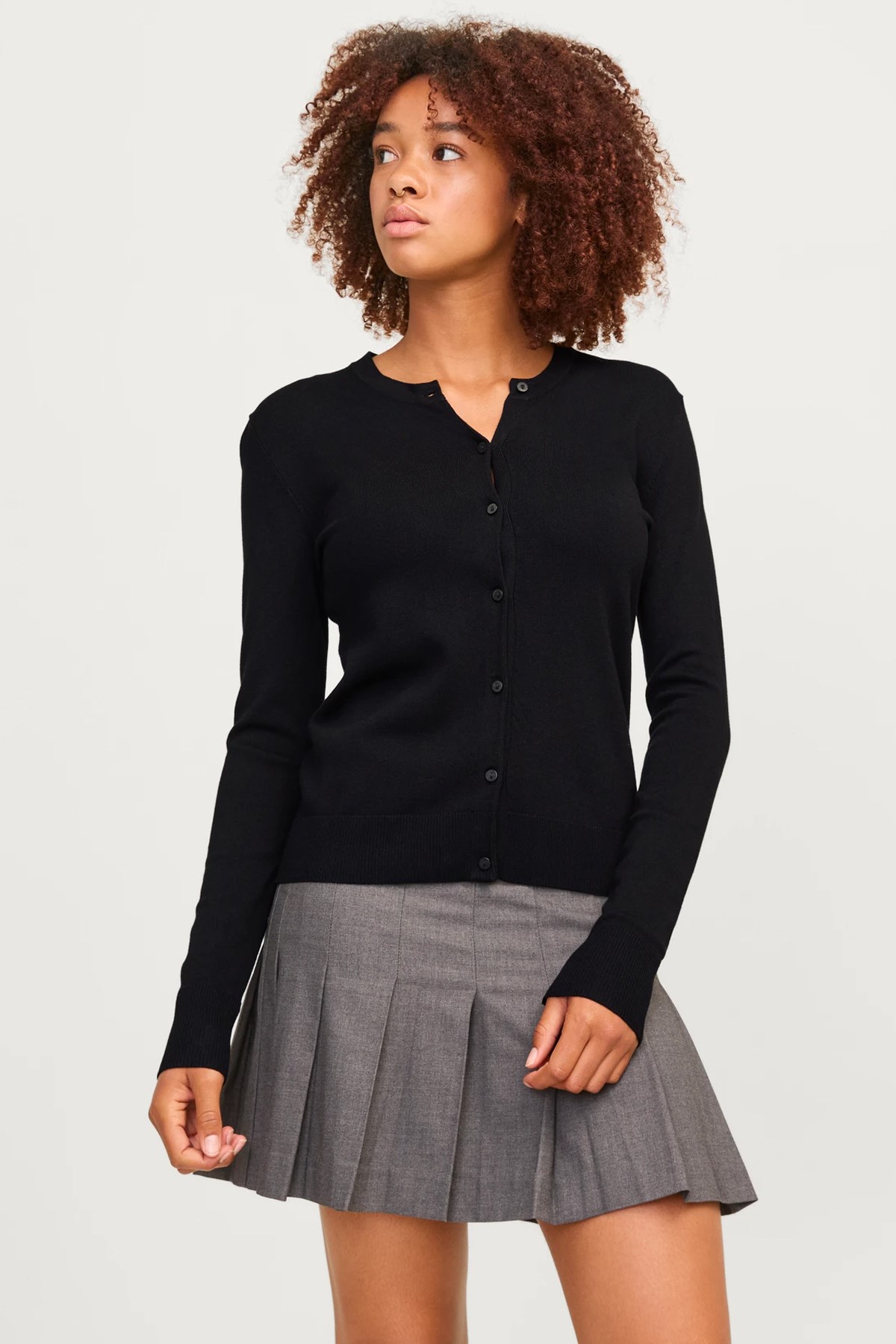 Jack & Jones Jxophelia Kadın Kazak Siyah