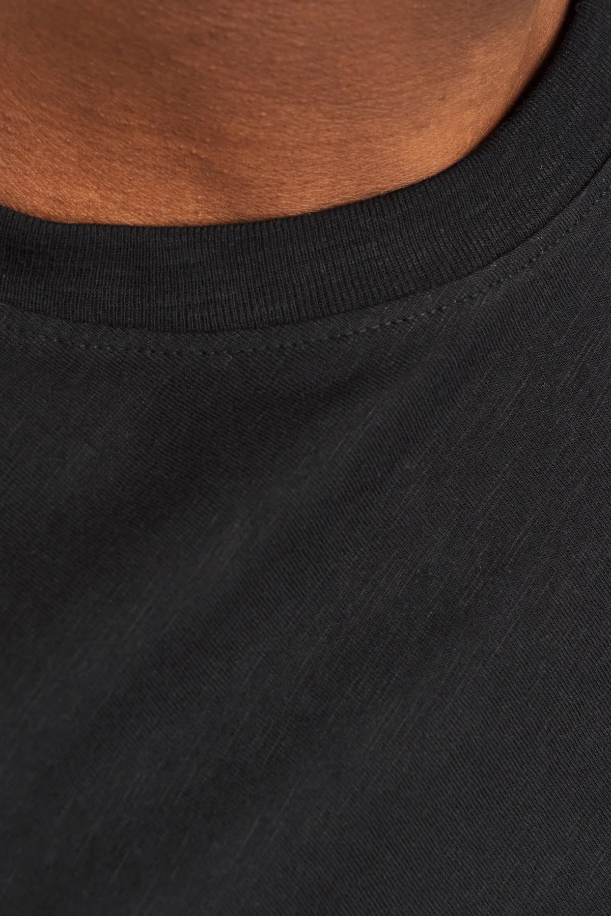 Jack & Jones Erkek Tişört 12255452 Siyah
