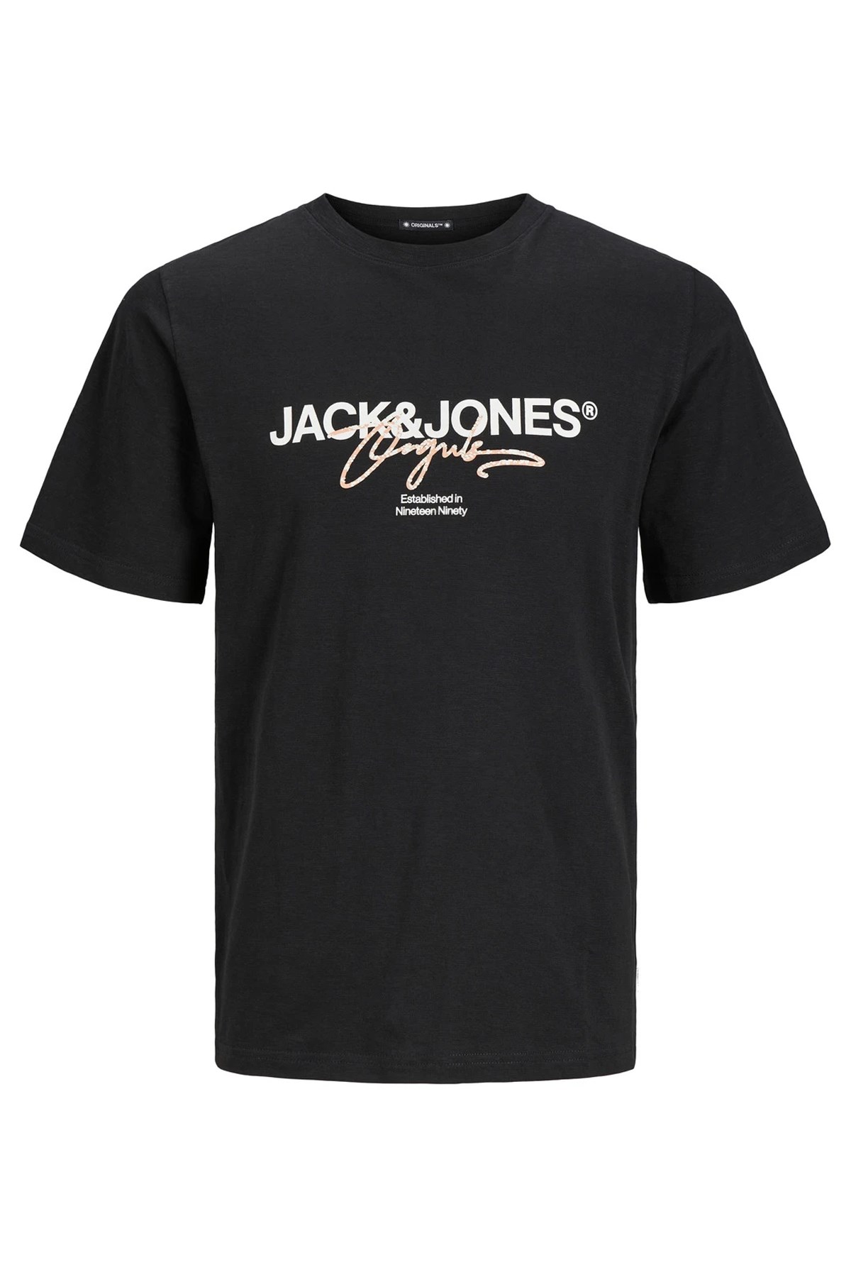 Jack & Jones Erkek Tişört 12255452 Siyah