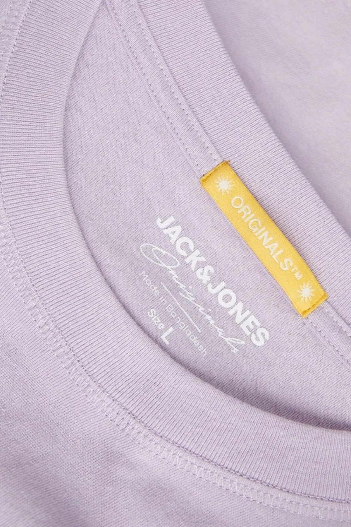 Jack & Jones Erkek Tişört 12255557 Mor