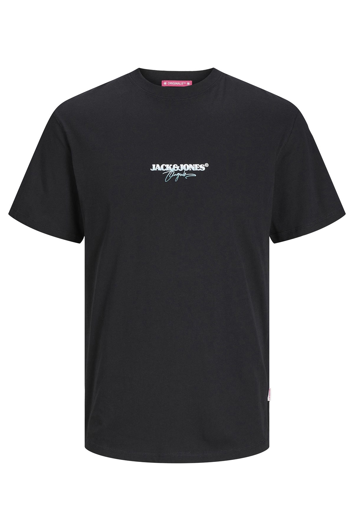 Jack & Jones Erkek Tişört 12255557 Siyah