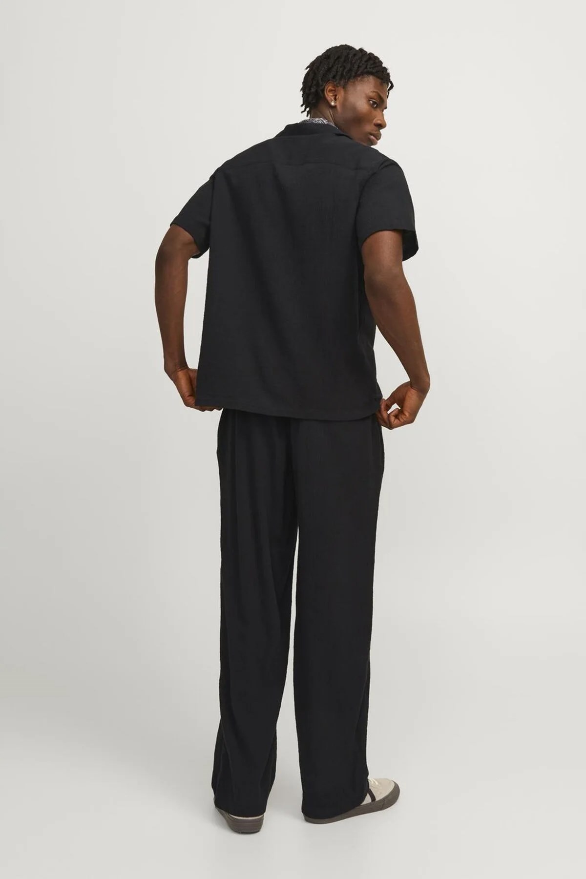 Jack & Jones Jorluke Erkek Gömlek 12255781 Siyah