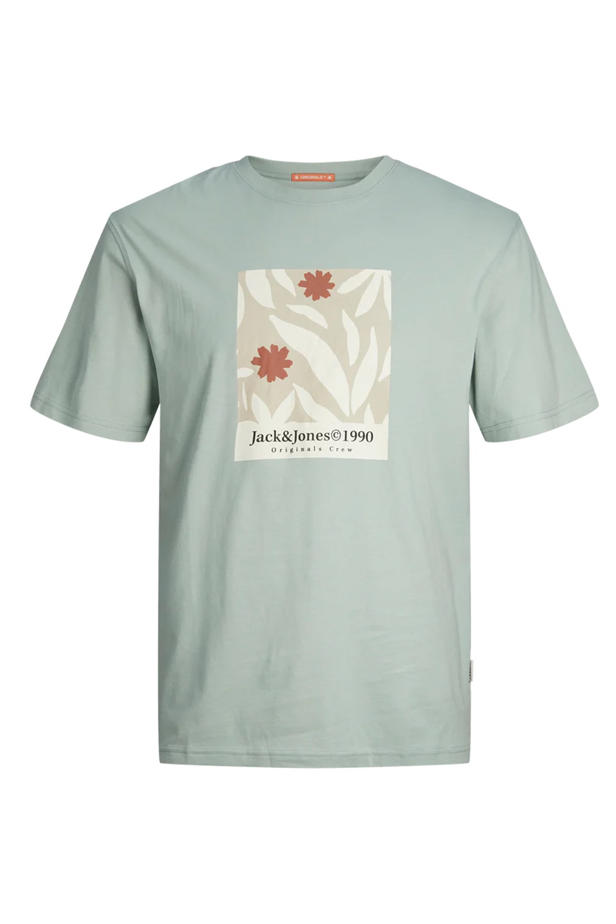 Jack & Jones Erkek Tişört 12256137 Mavi