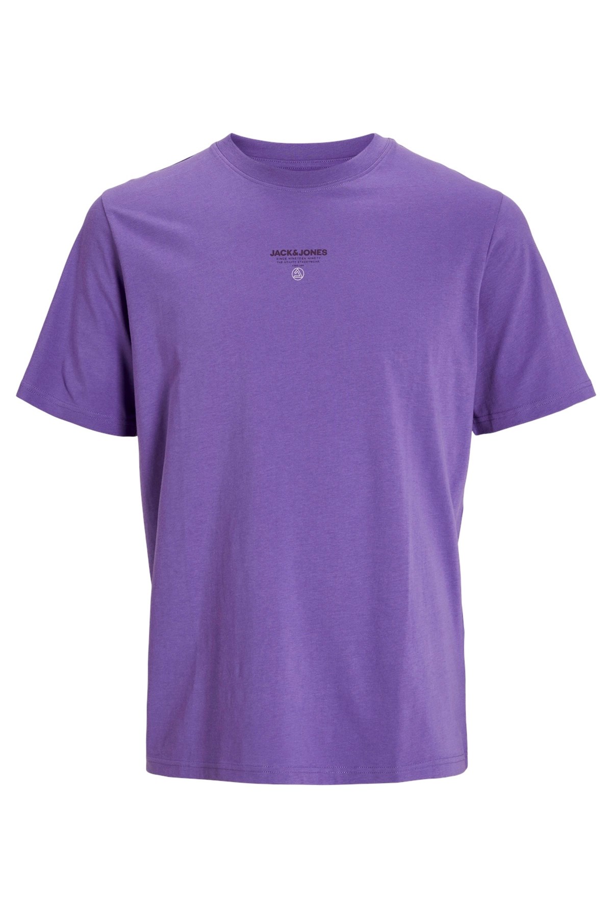 Jack & Jones Erkek Tişört 12256163 Mor