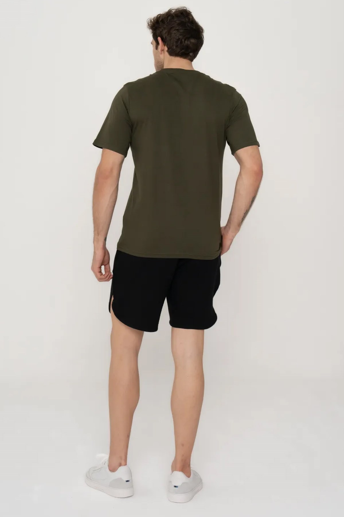 Jack & Jones Erkek Tişört 12256163 Yeşil
