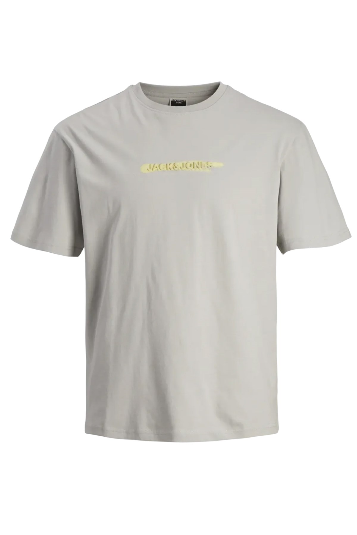 Jack & Jones Erkek Tişört 12256272 Gri