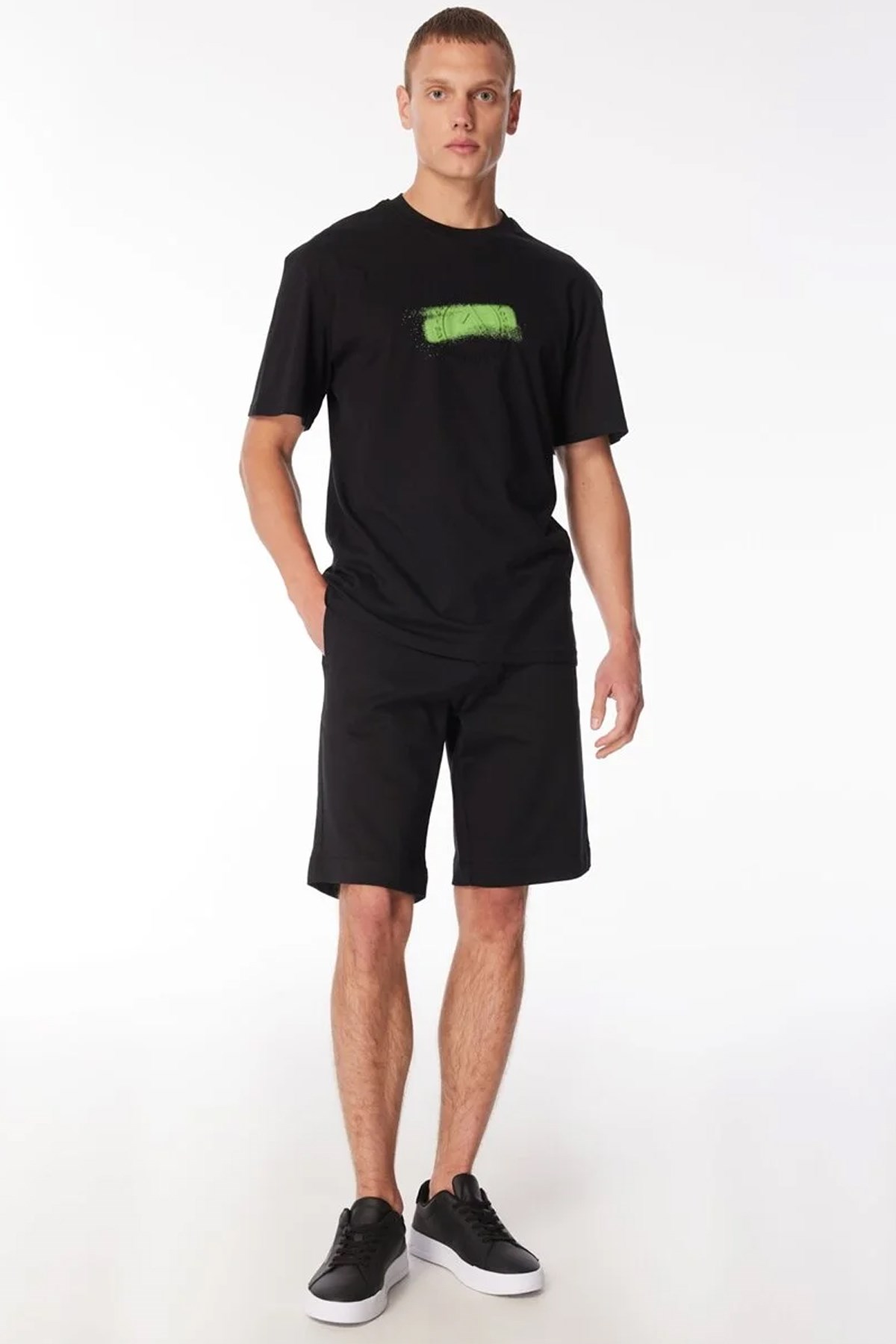 Jack & Jones Erkek Tişört 12256272 Siyah