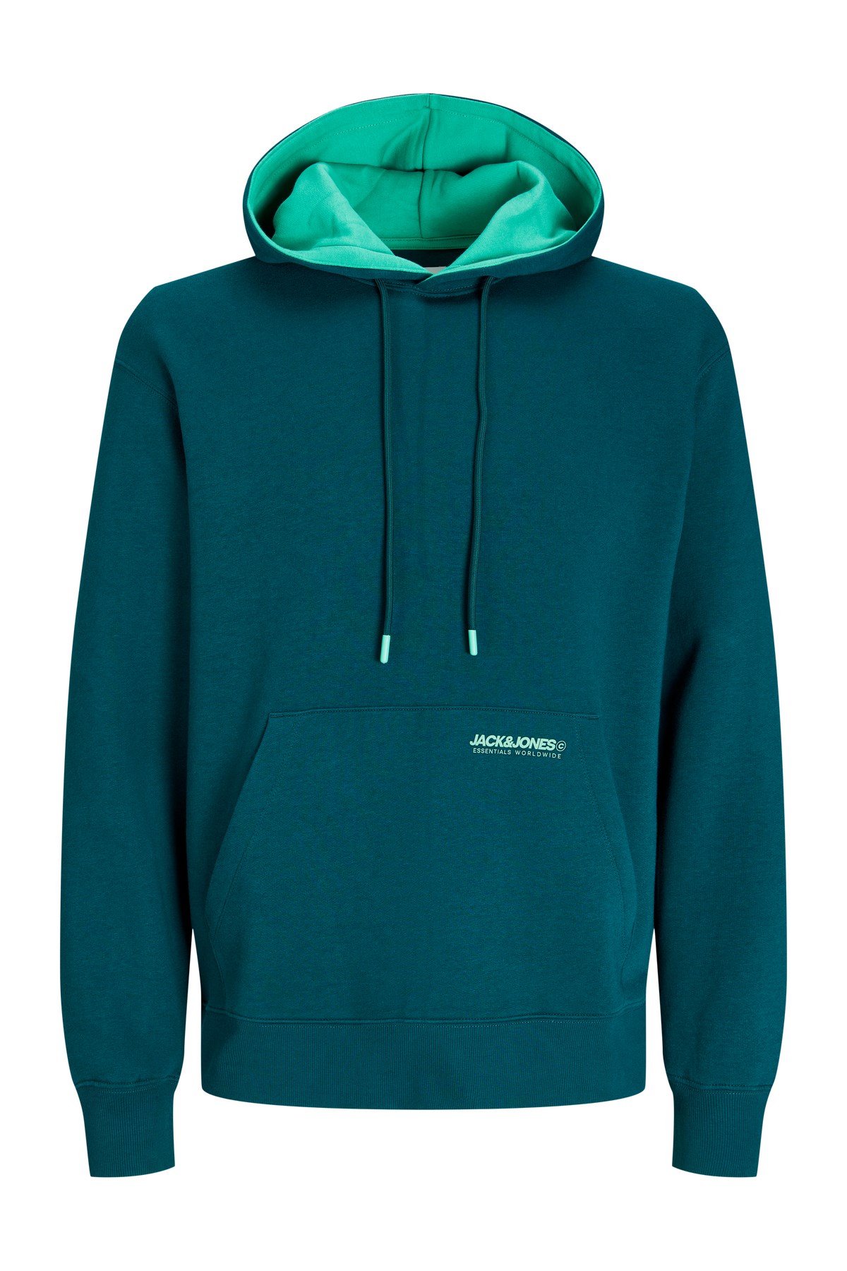 Jack & Jones Legacy Kapüşonlu Erkek Sweat 12256534 Mavi