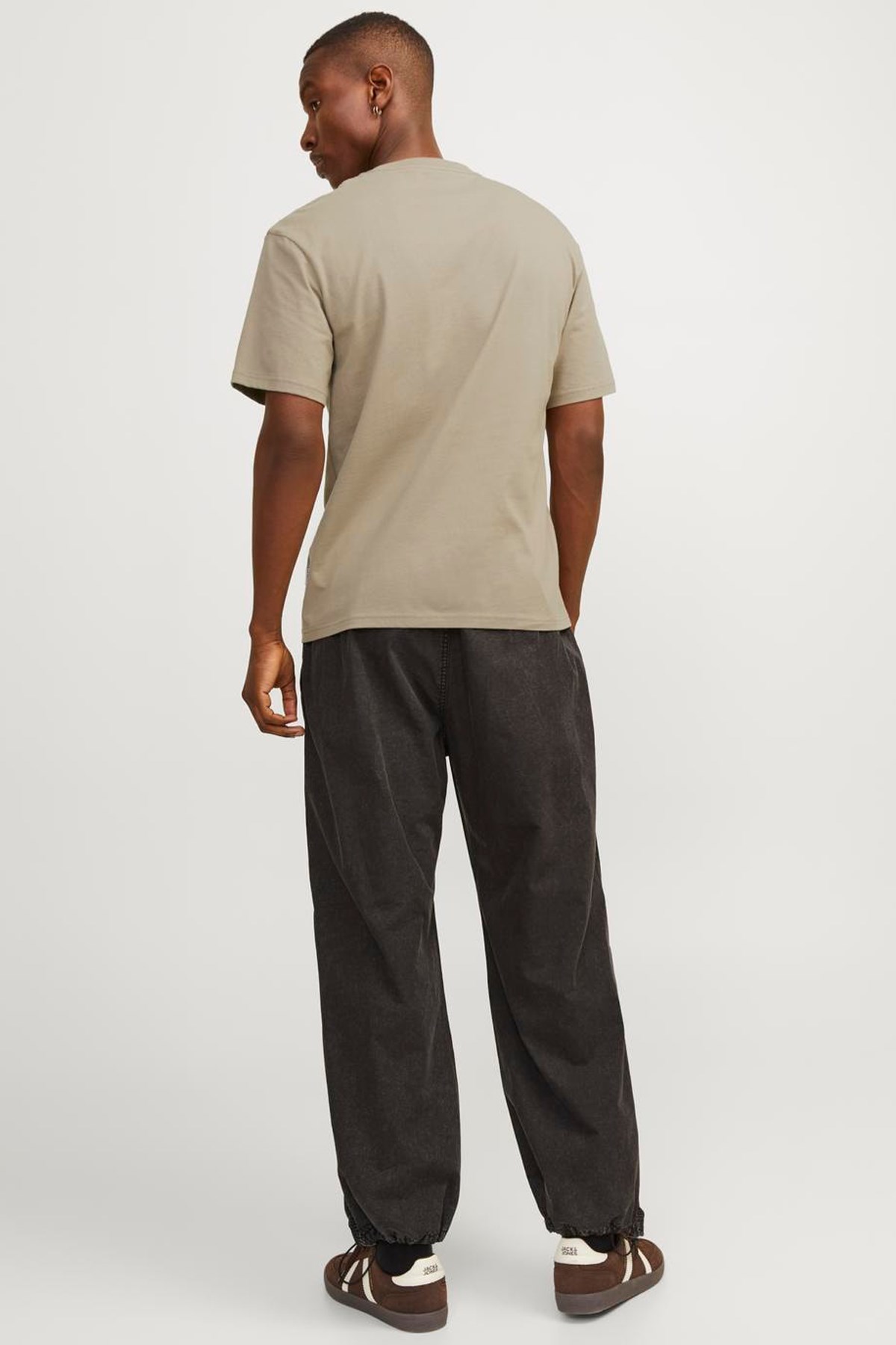 Jack & Jones Erkek Tişört 12256717 Bej