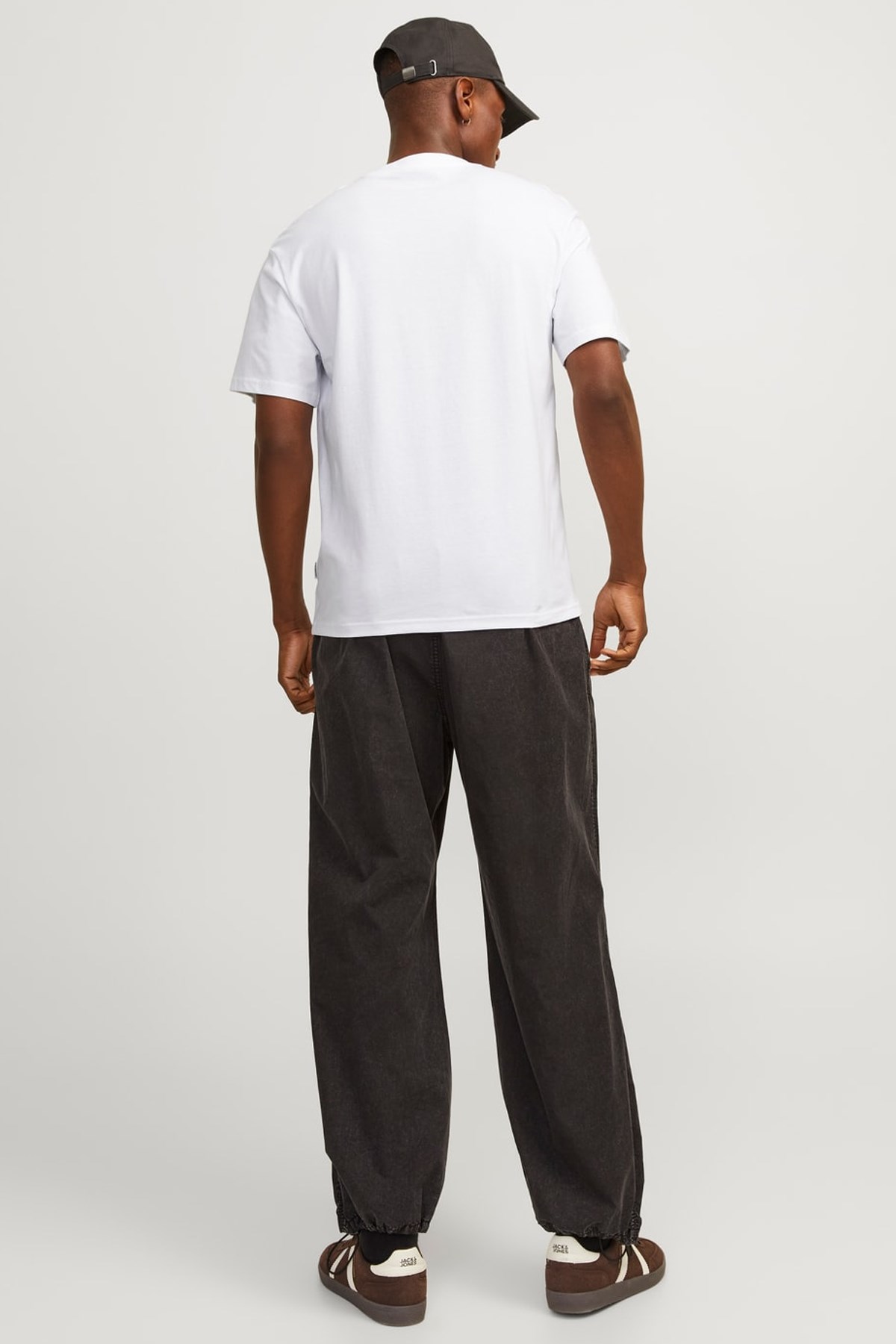 Jack & Jones Erkek Tişört 12256717 Beyaz